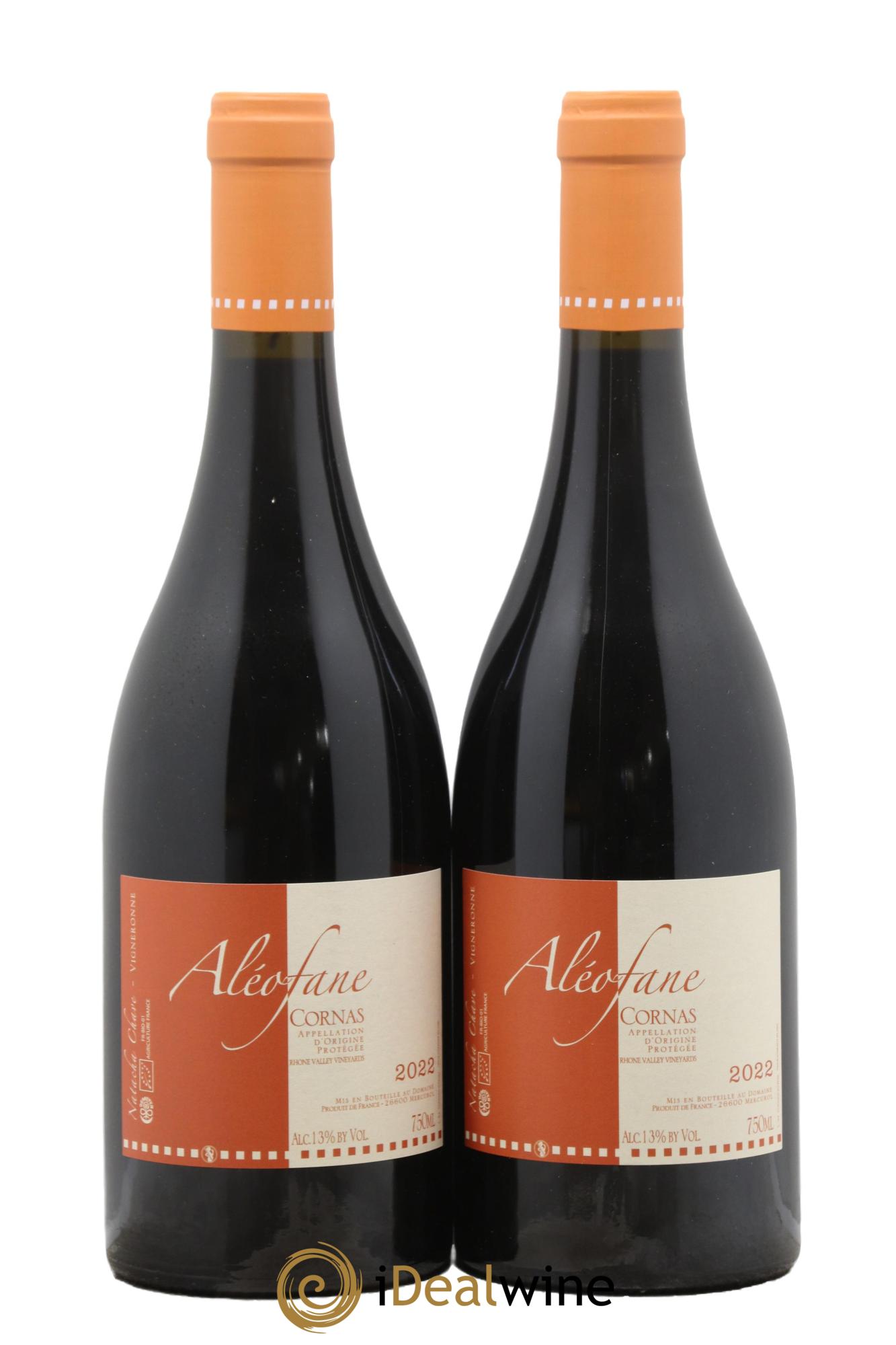 Cornas Aléofane (Domaine) 2022 - Lot of 2 bottles - 0