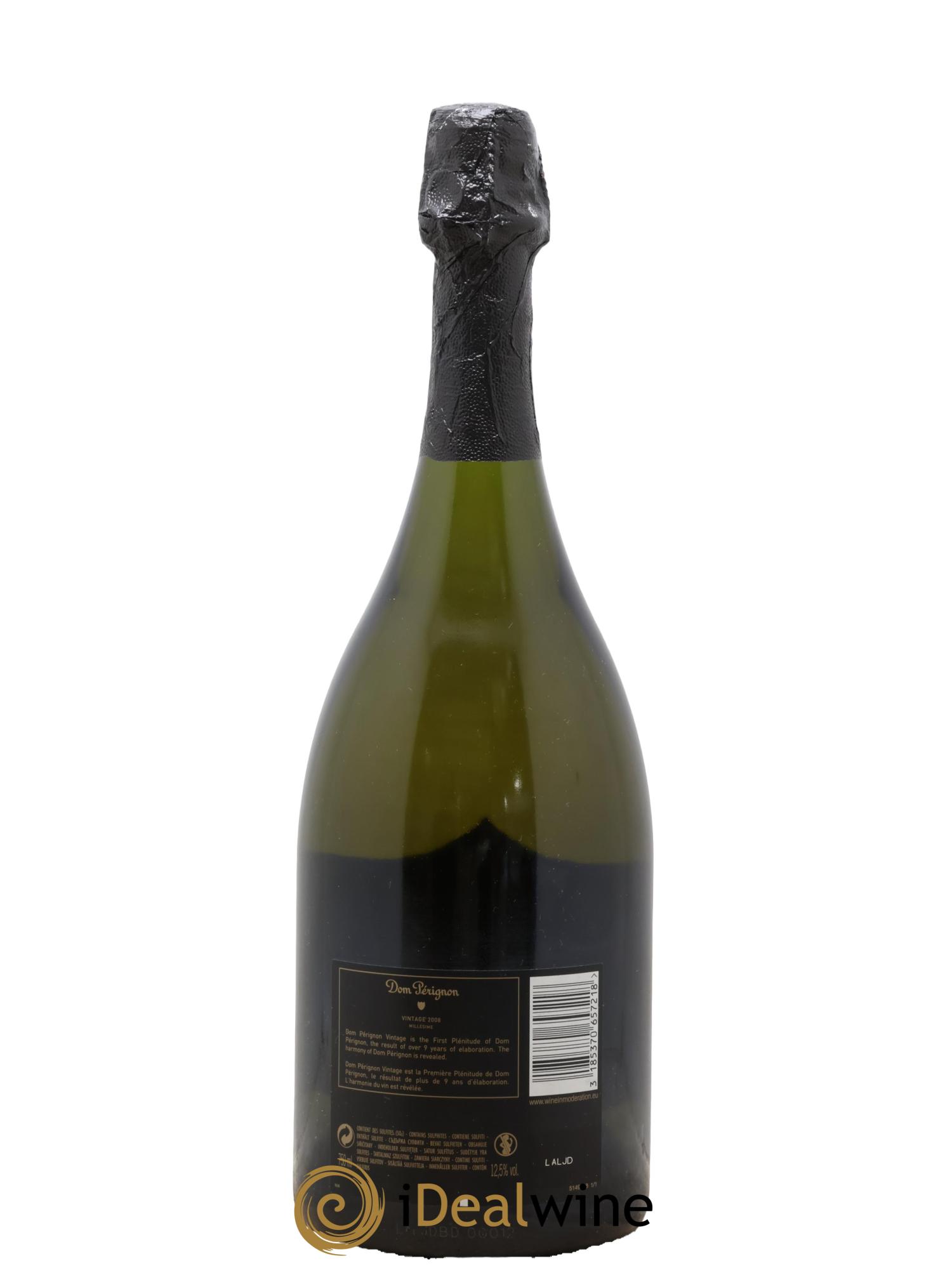 Brut Dom Pérignon 2008 - Lot de 1 bouteille - 2