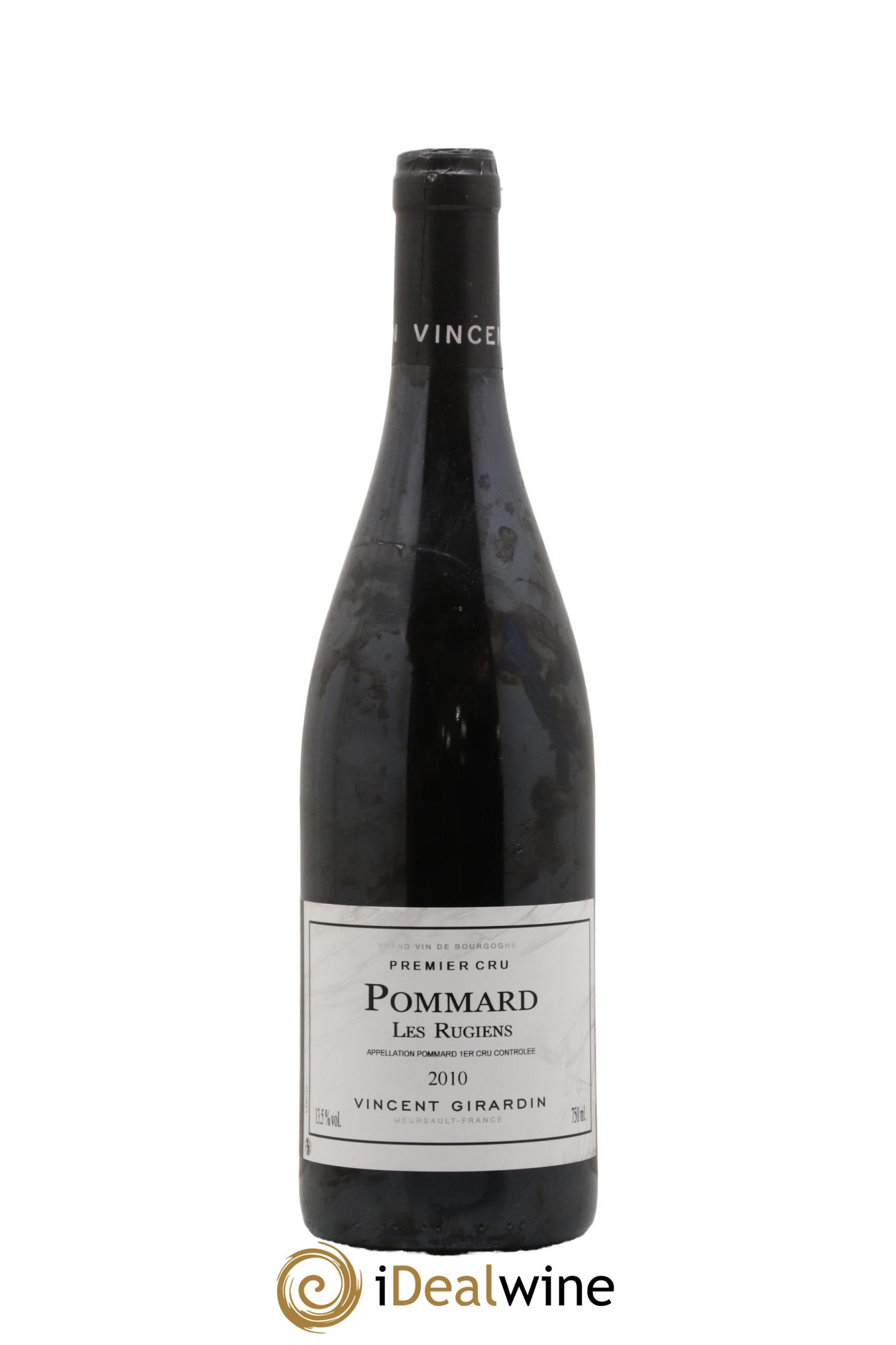 Pommard 1er Cru Les Rugiens Vincent Girardin (Domaine) 2010 - Lot de 1 bouteille - 0