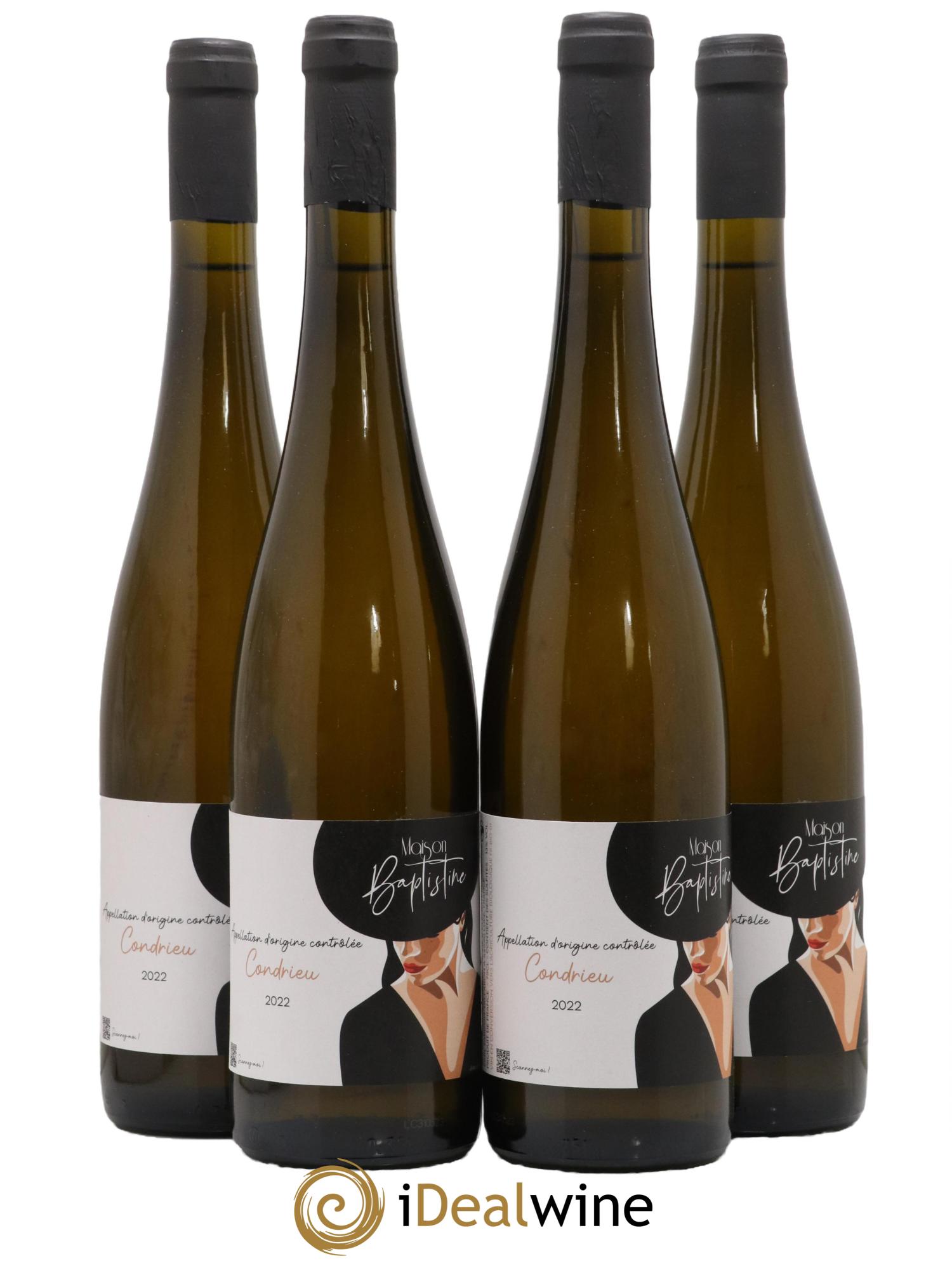 Condrieu Maison Baptistine 2022 - Lot de 4 bouteilles - 0