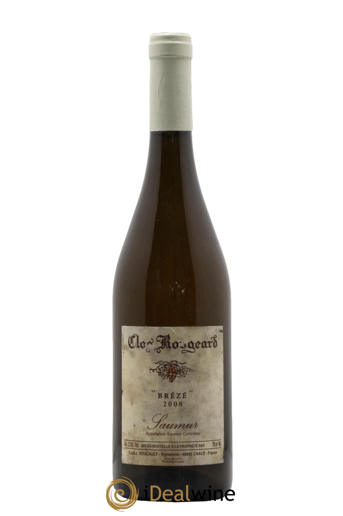 Saumur Brézé Clos Rougeard 2008 - Posten von 1 Flasche - 0