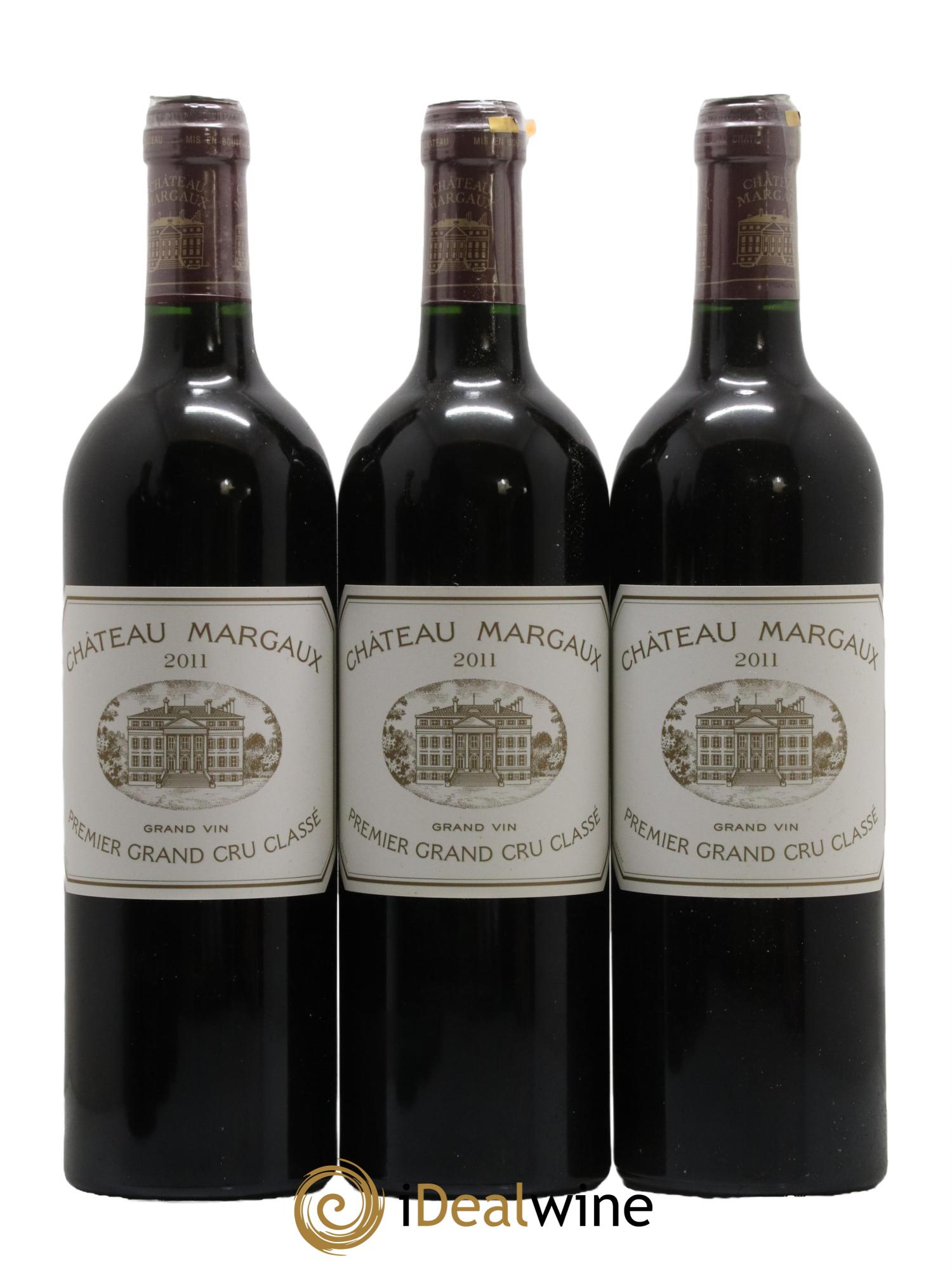 Château Margaux 1er Grand Cru Classé  2011 - Posten von 6 Flaschen - 1