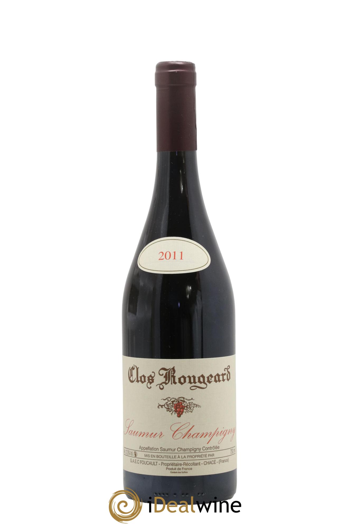 Saumur-Champigny Clos Rougeard 2011 - Lot de 1 bouteille - 0