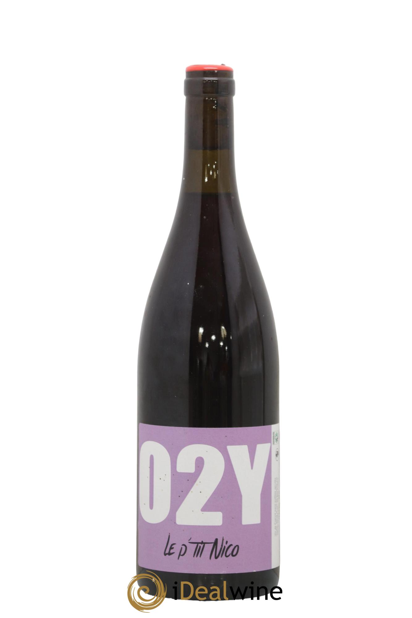 Vin de France O2Y Le Ptit Nico 2020 - Lot de 1 bouteille - 0