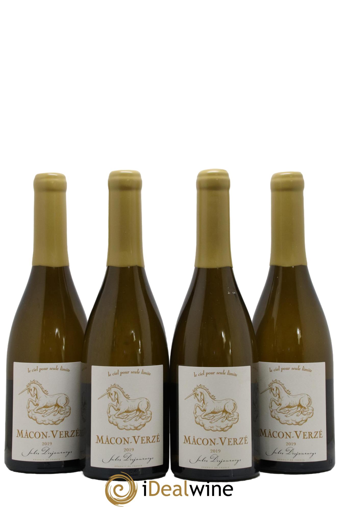 Mâcon-Verzé Jules Desjourneys 2019 - Lotto di 4 bottiglie - 0