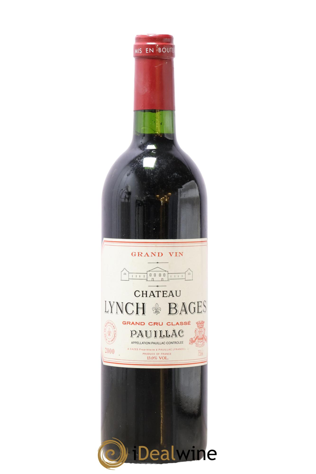 Château Lynch Bages 5ème Grand Cru Classé 2000 - Lot of 1 bottle - 0