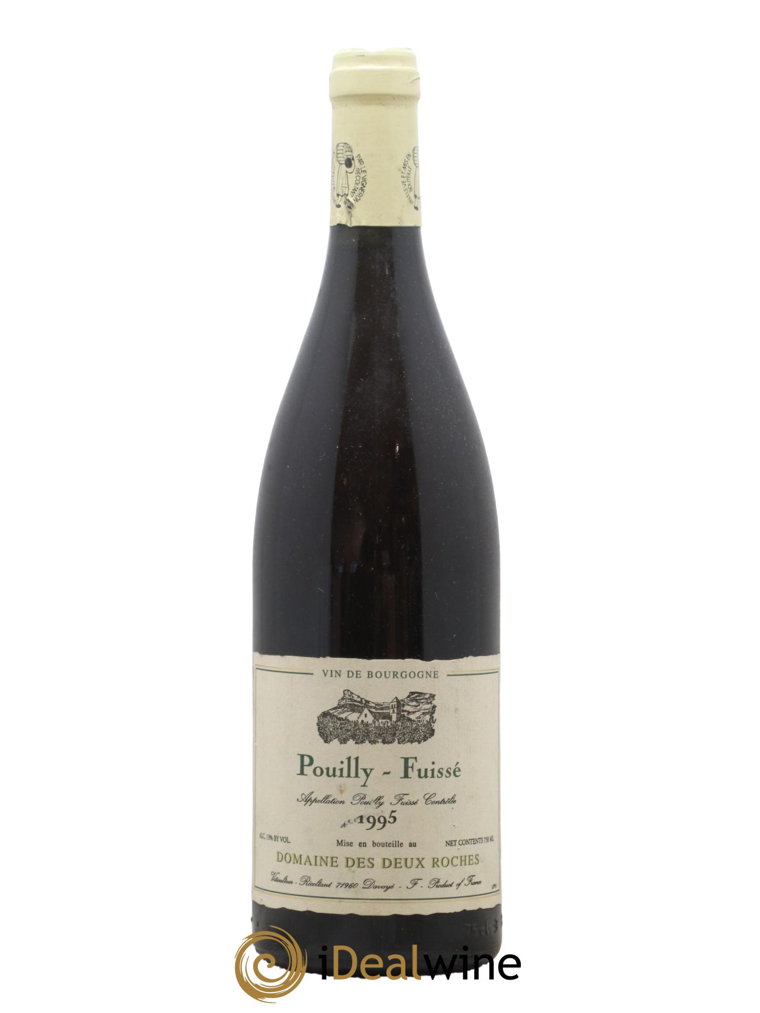 Pouilly-Fuissé Domaine des Deux Roches 1995 - Lot de 1 bouteille - 0