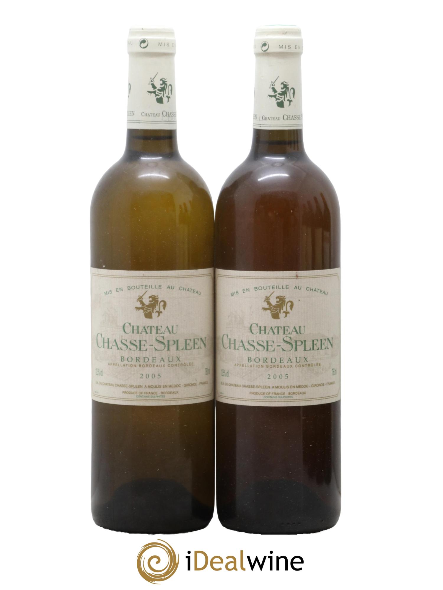 Château Chasse Spleen 2005 - Lot de 2 bouteilles - 0