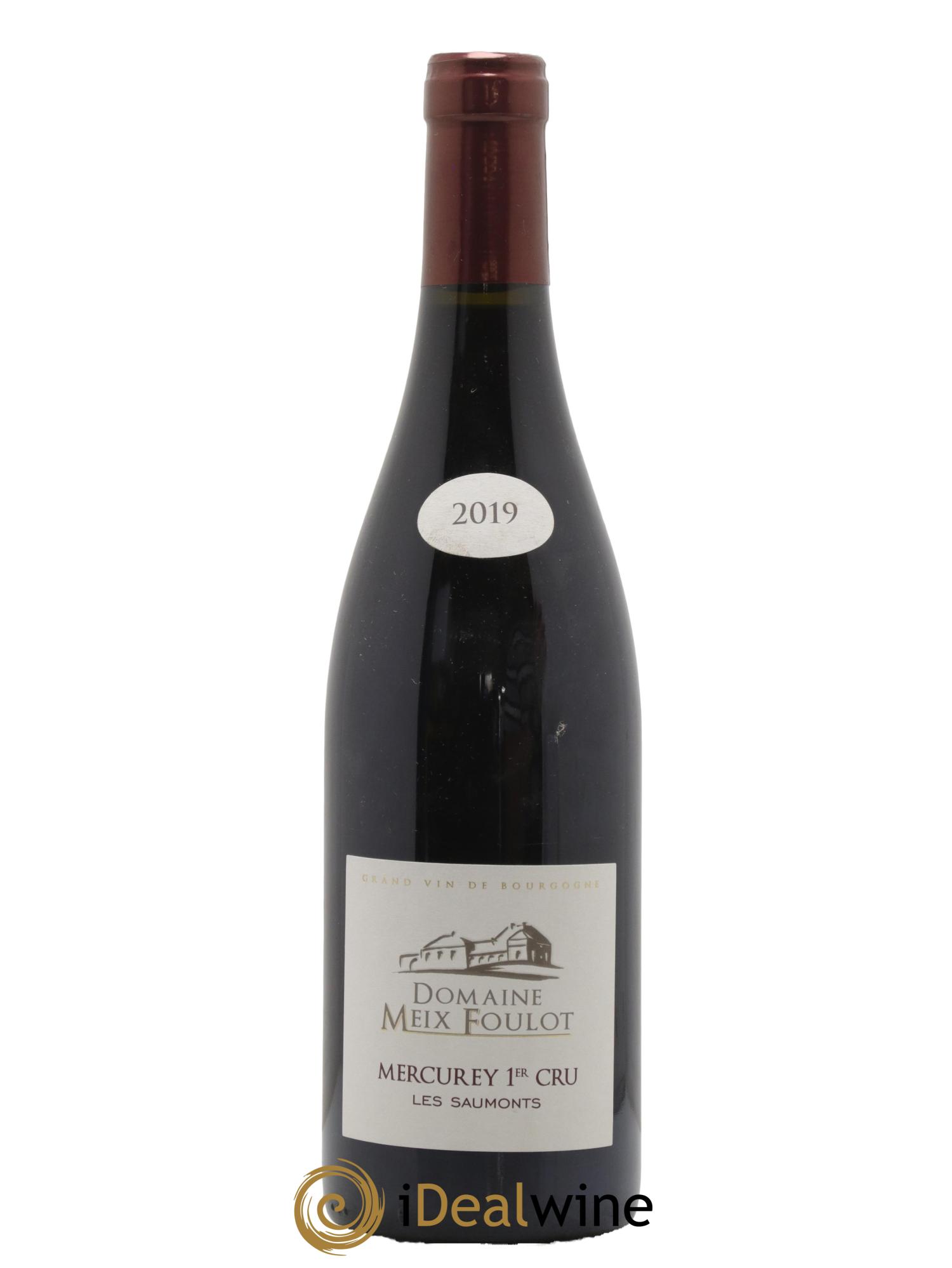 Mercurey 1er Cru Les Saumonts Domaine Du Meix Foulot 2019 - Lotto di 1 bottiglia - 0