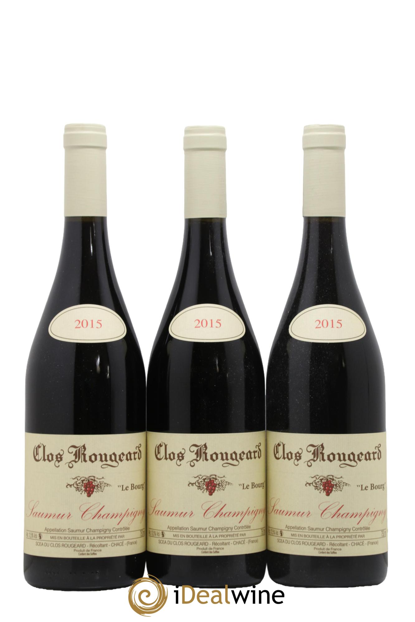 Saumur-Champigny Le Bourg Clos Rougeard 2015 - Lot de 3 bouteilles - 0