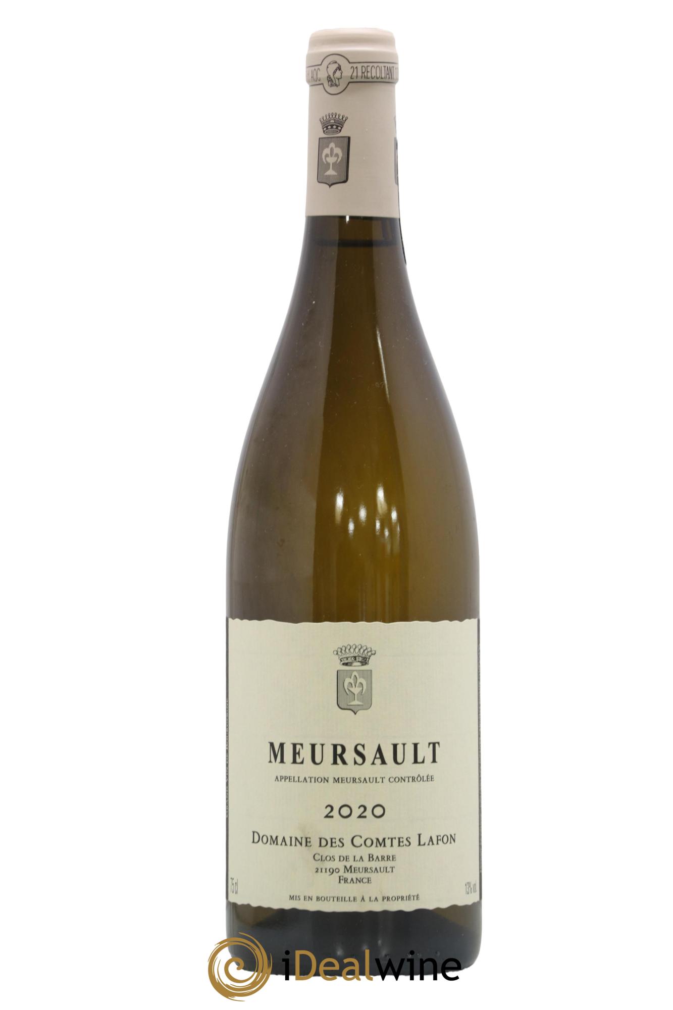Meursault Comtes Lafon (Domaine des) 2020 - Lot de 1 bouteille - 0