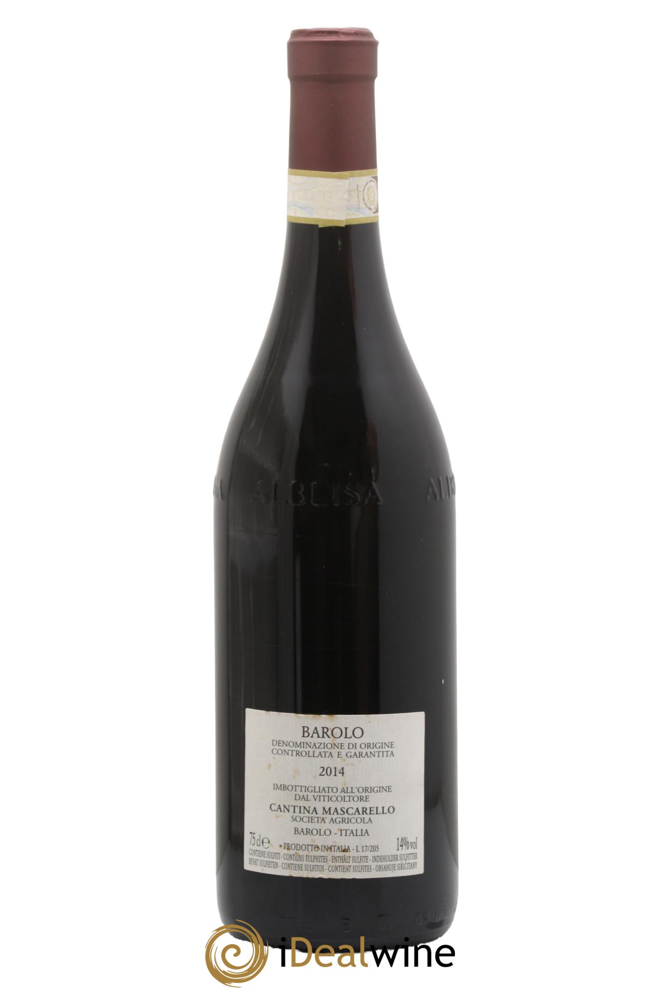 Barolo DOCG Bartolo Mascarello 2014 - Posten von 1 Flasche - 1