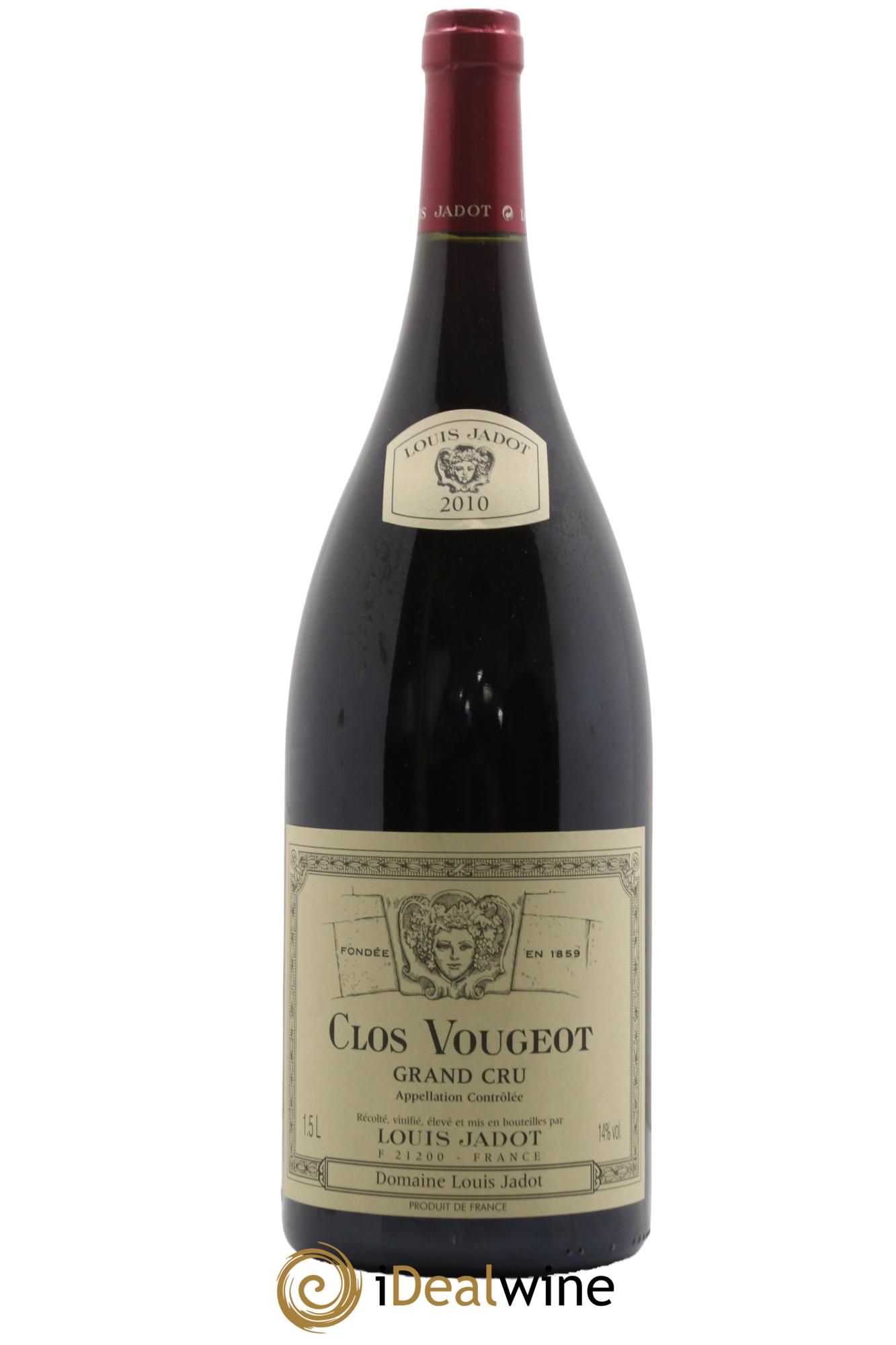 Clos de Vougeot Grand Cru Louis Jadot (Domaine) 2010 - Lotto di 1 magnum - 0