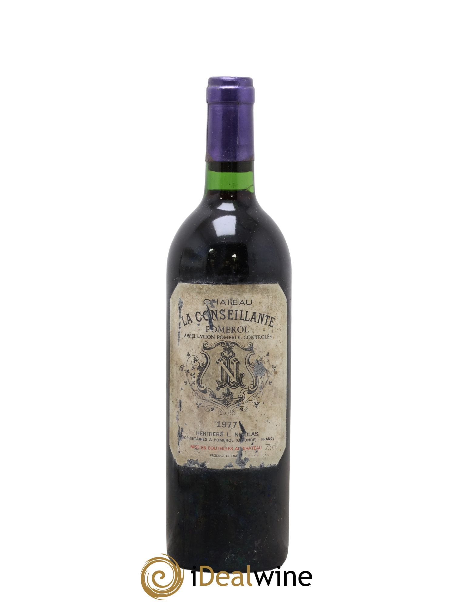 Château la Conseillante 1977 - Lot of 1 bottle - 0