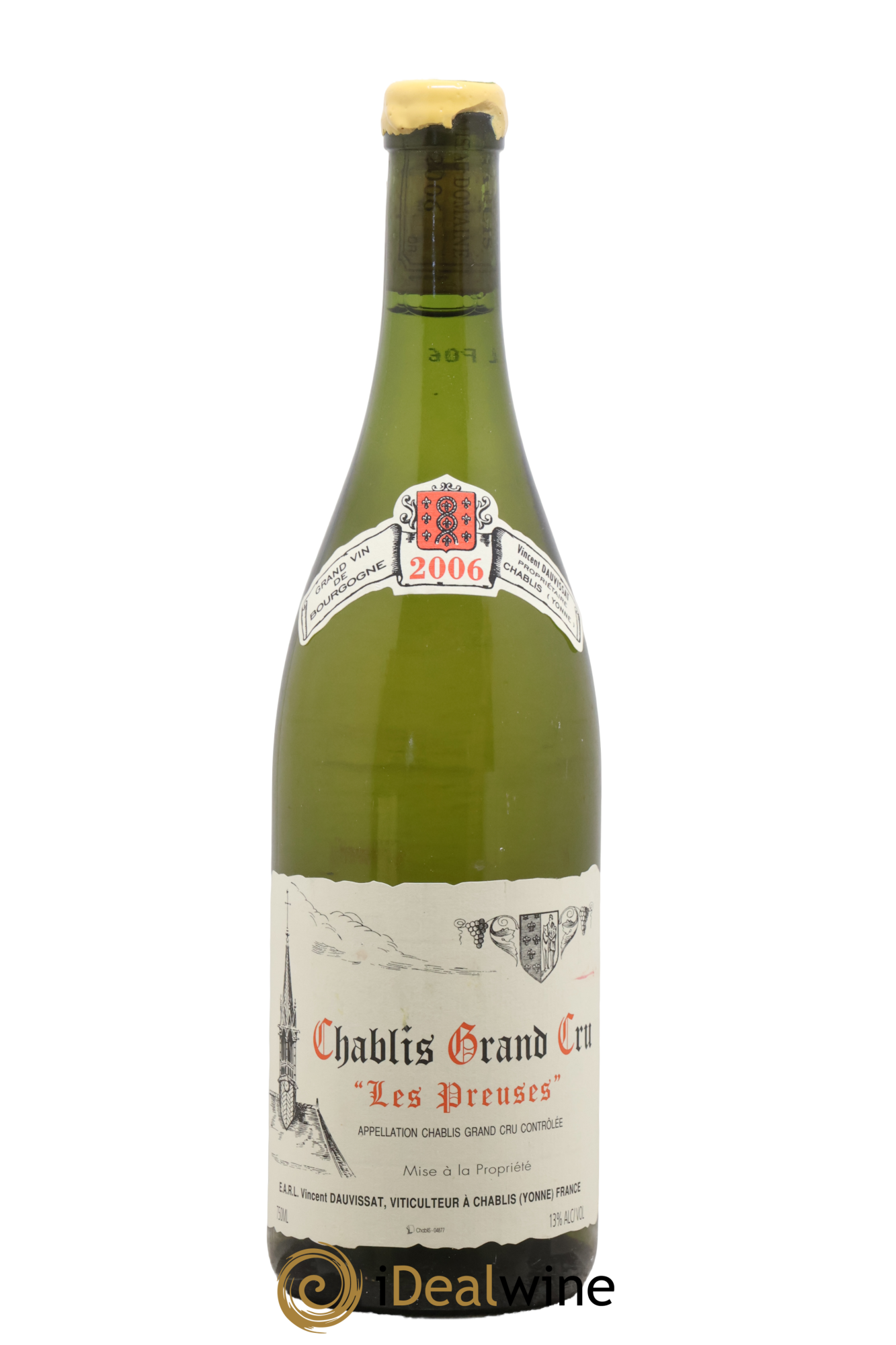 Chablis Grand Cru Les Preuses Vincent Dauvissat (Domaine) 2006 - Posten von 1 Flasche - 0