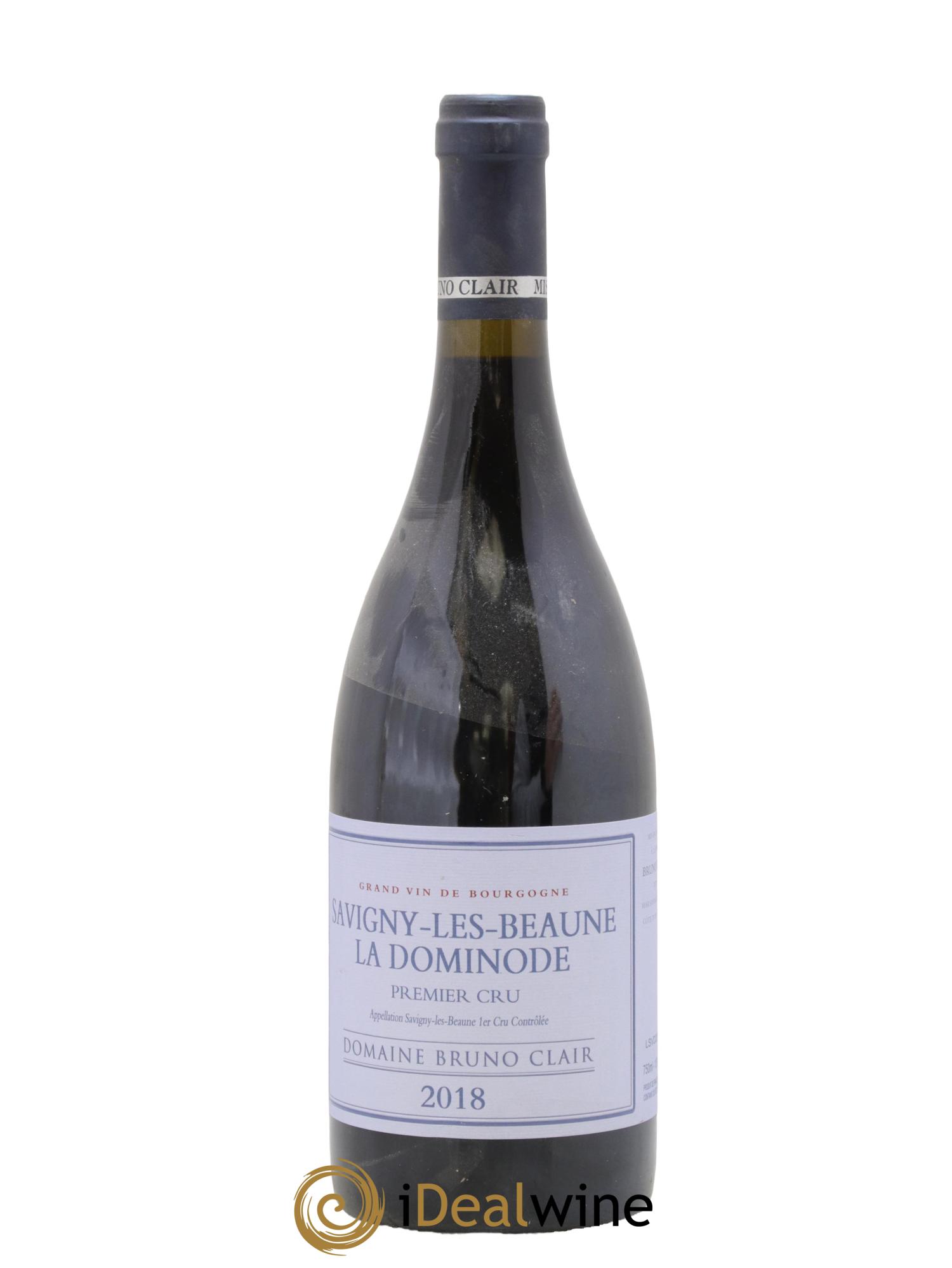 Savigny-lès-Beaune 1er Cru La Dominode Bruno Clair (Domaine) 2018 - Posten von 1 Flasche - 0