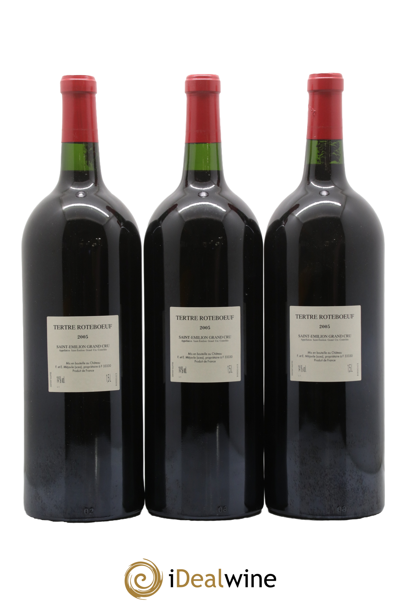 Château Tertre Roteboeuf 2005 - Lot of 6 magnums - 2