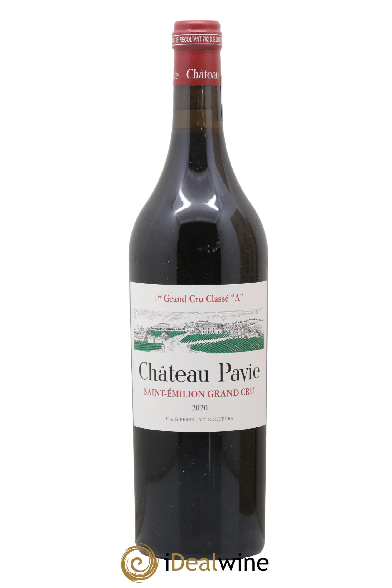 Château Pavie 1er Grand Cru Classé A 2020 - Lot de 1 bouteille - 1