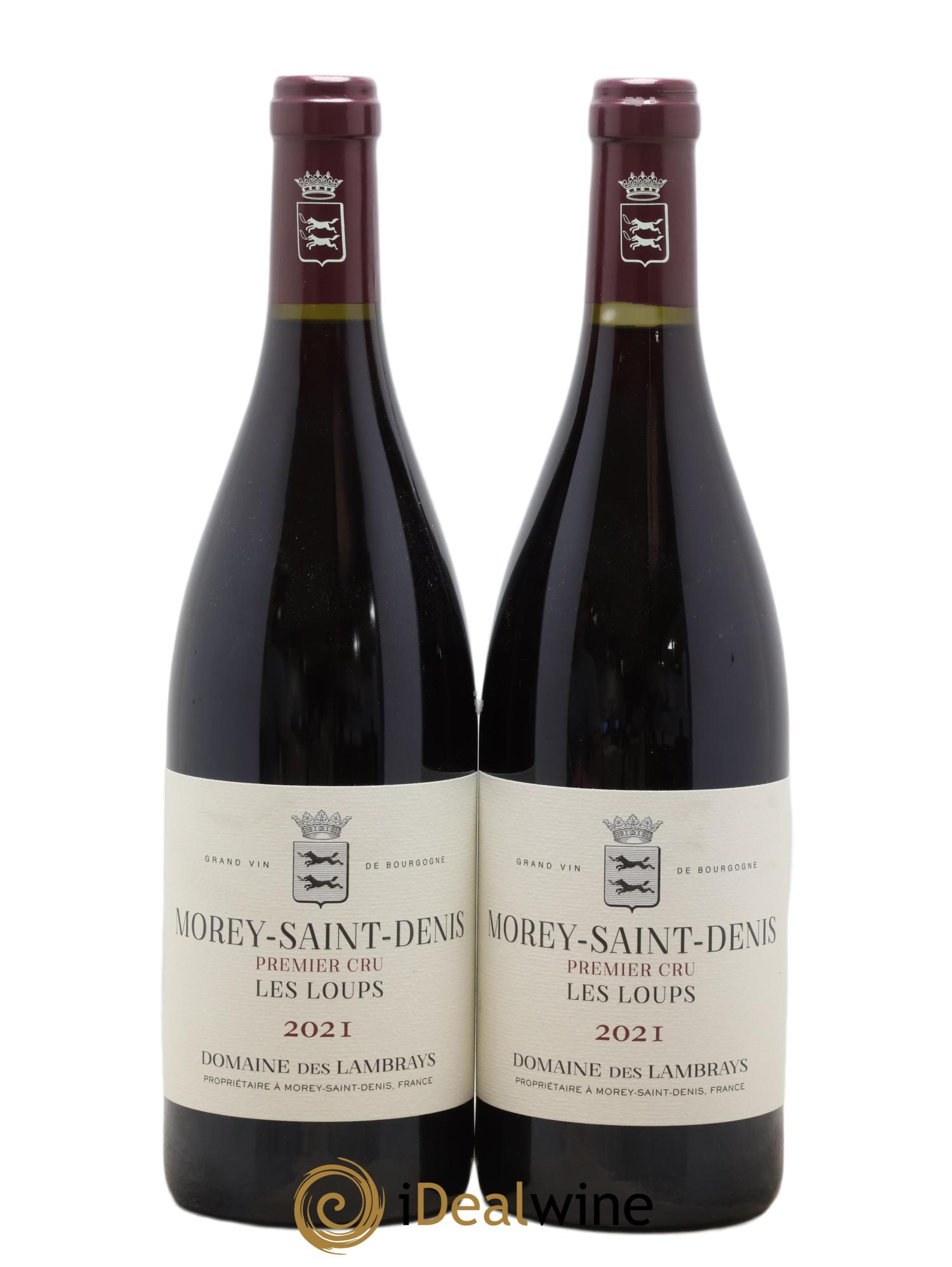 Morey-Saint-Denis 1er Cru Les Loups Domaine des Lambrays 2021 - Lot de 2 bouteilles - 0
