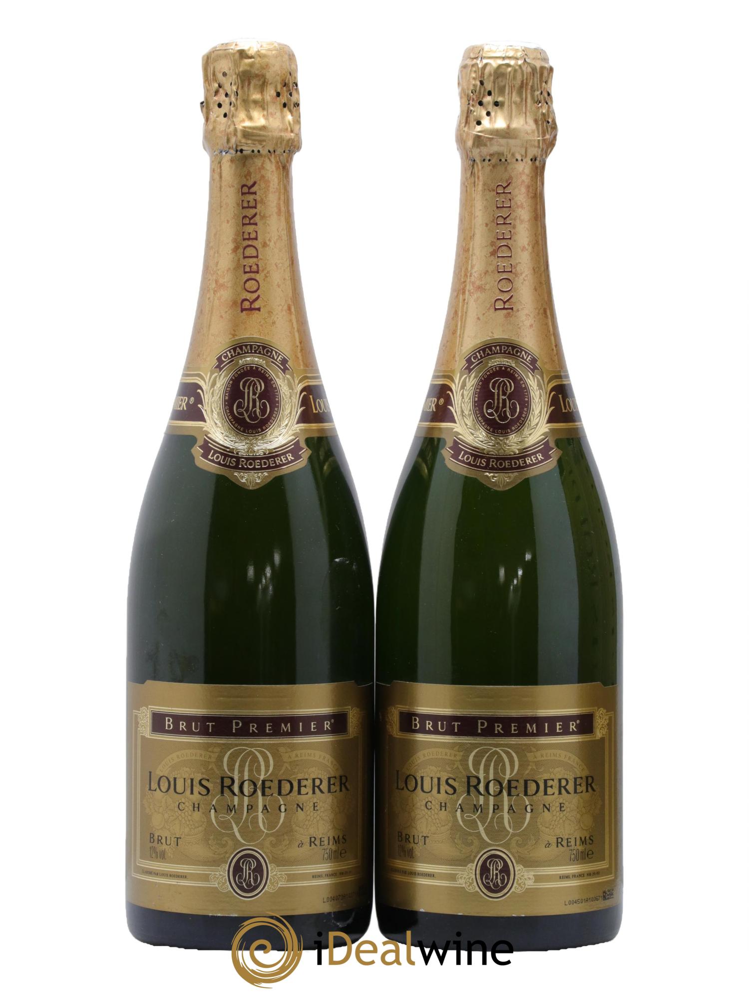 Premier Brut Louis Roederer - Lot de 2 bouteilles - 1
