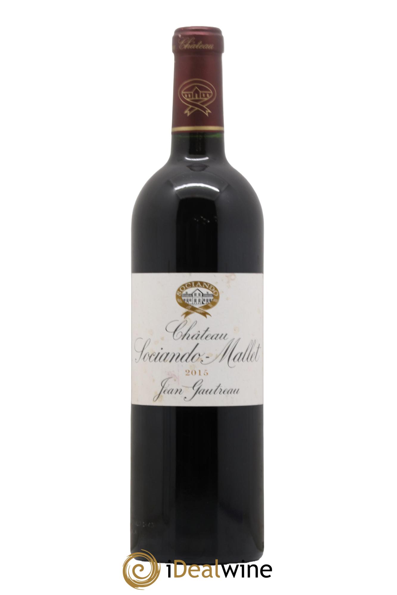 Château Sociando Mallet 2015 - Lot de 1 bouteille - 0