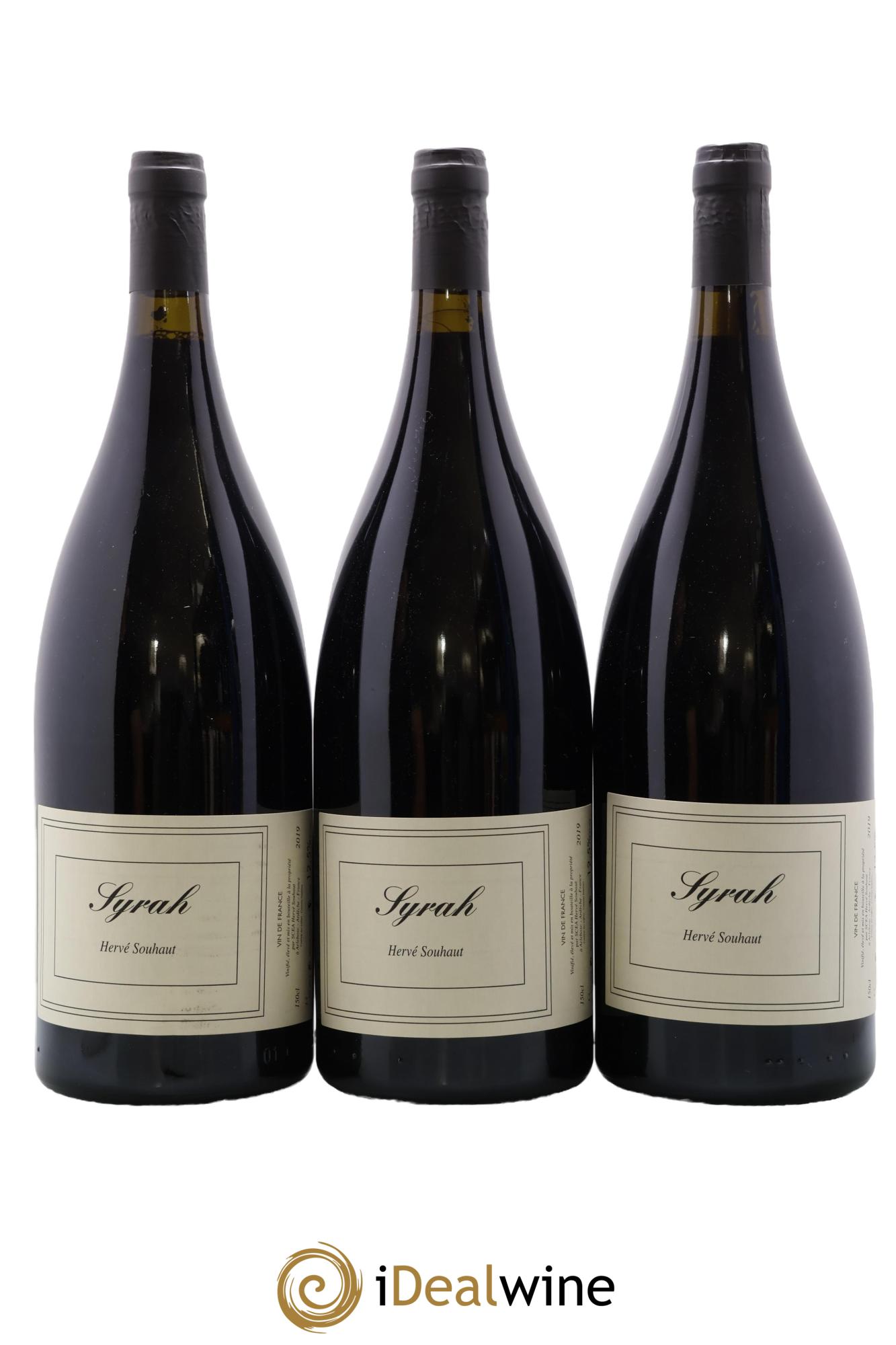 Vin de France Syrah Hervé Souhaut - Domaine Romaneaux-Destezet 2019 - Lot de 3 magnums - 0
