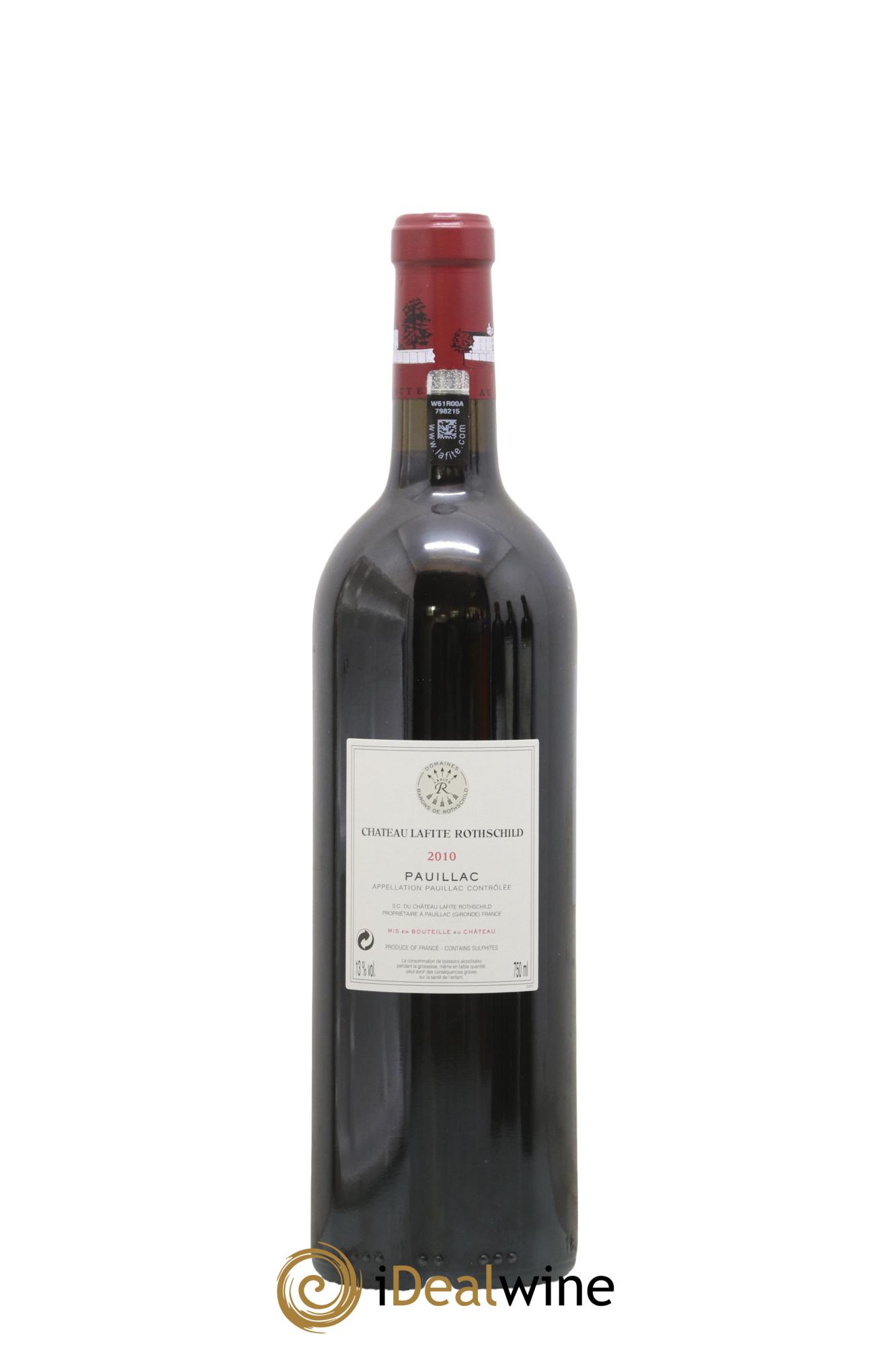 Château Lafite Rothschild 1er Grand Cru Classé 2010 - Lot of 1 bottle - 1