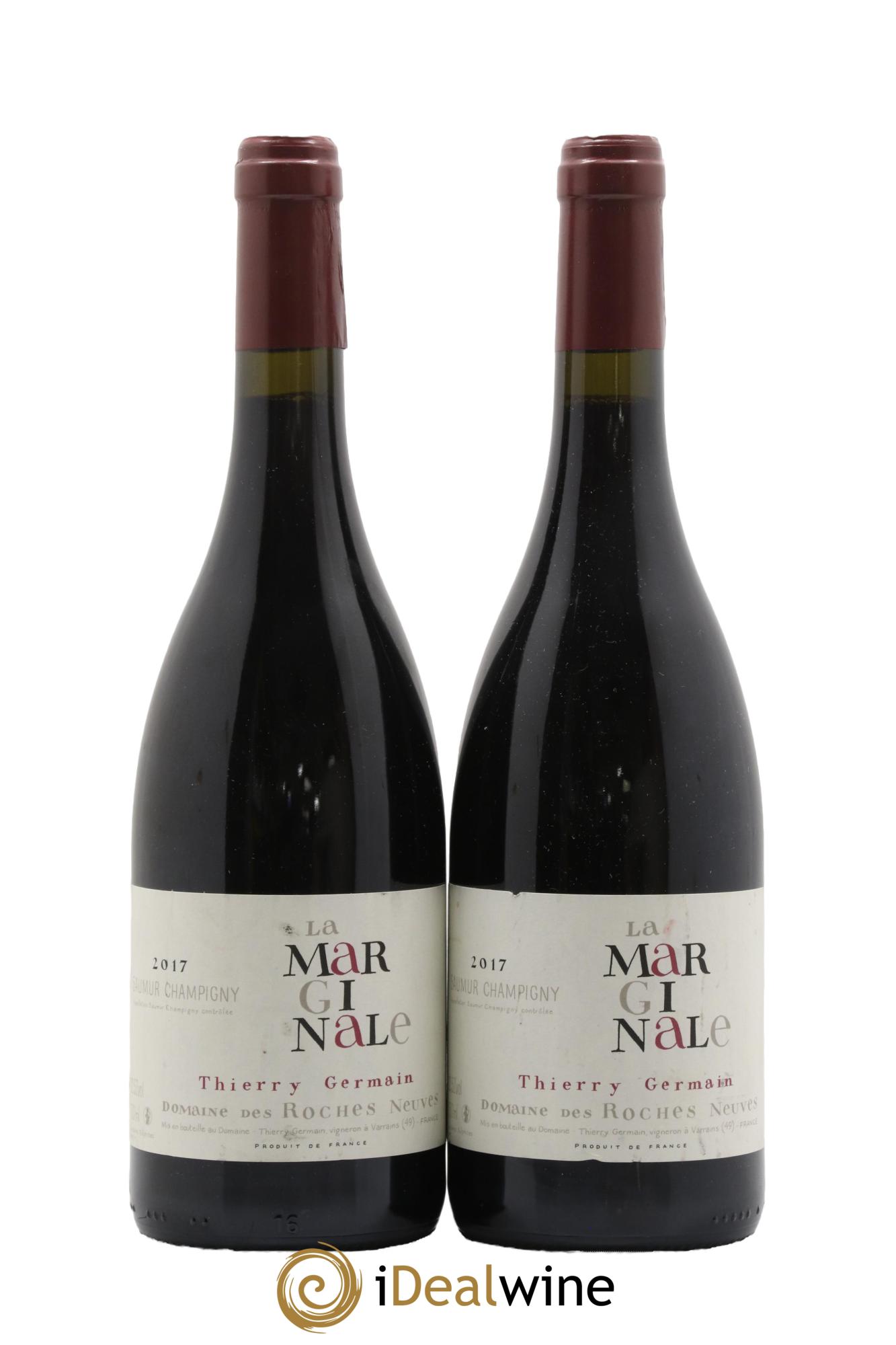 Saumur-Champigny La Marginale Domaine des Roches Neuves - Thierry Germain 2017 - Lot de 2 bouteilles - 0