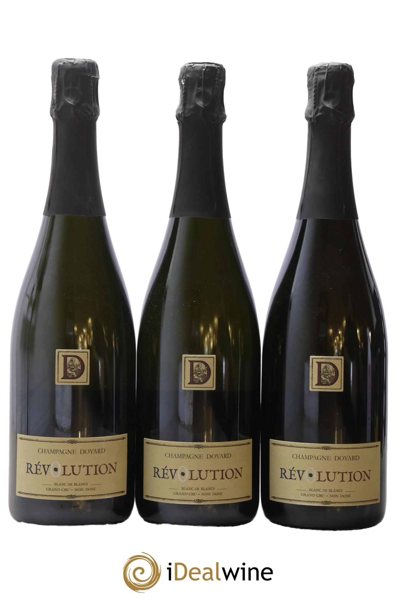 Blanc de Blancs Révolution Maison Doyard - Posten von 3 Flaschen - 0