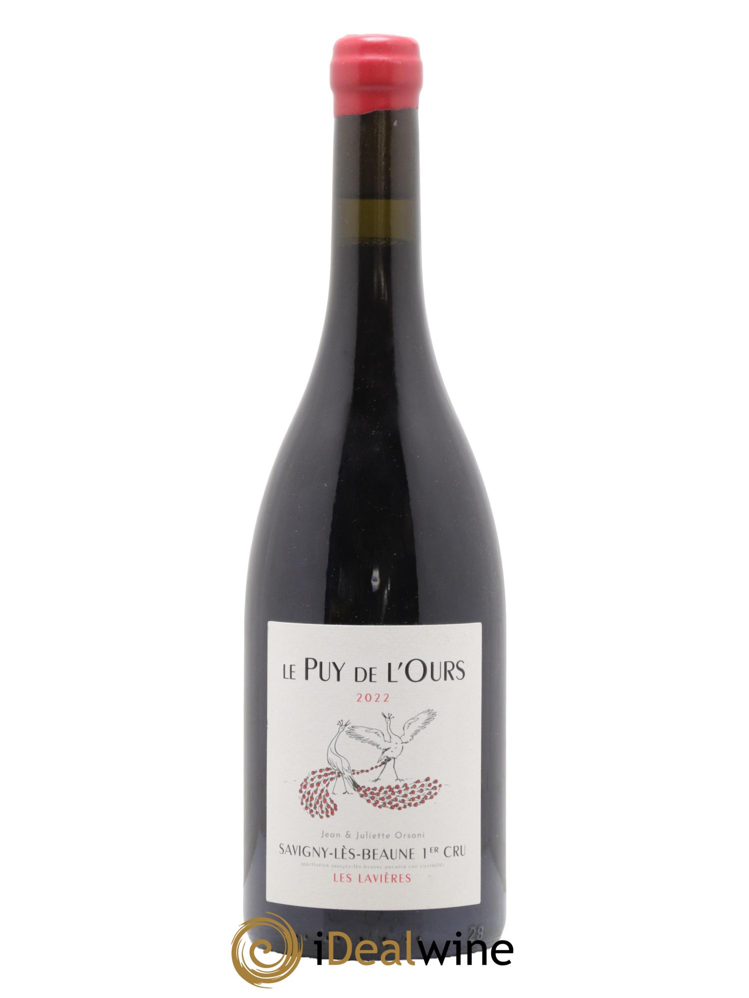 Savigny-lès-Beaune 1er Cru Les Lavières Le Puy de l'ours 2022 - Lot de 1 bouteille - 0
