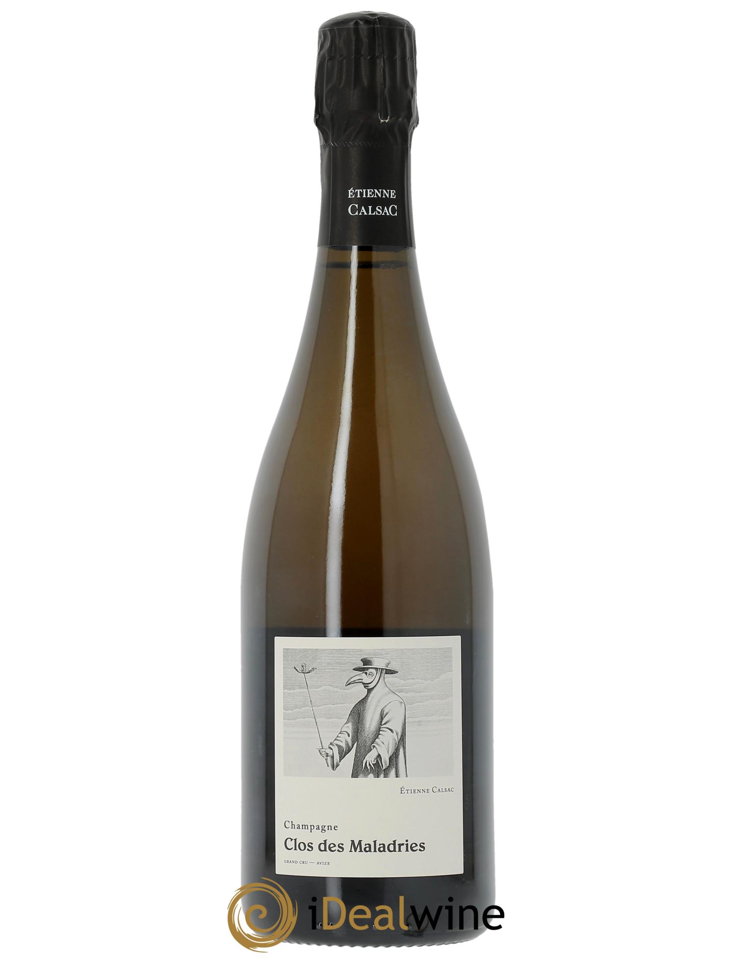 Clos des Maladries Grand Cru Extra-Brut Etienne Calsac  2021 - Lot de 1 bouteille - 0