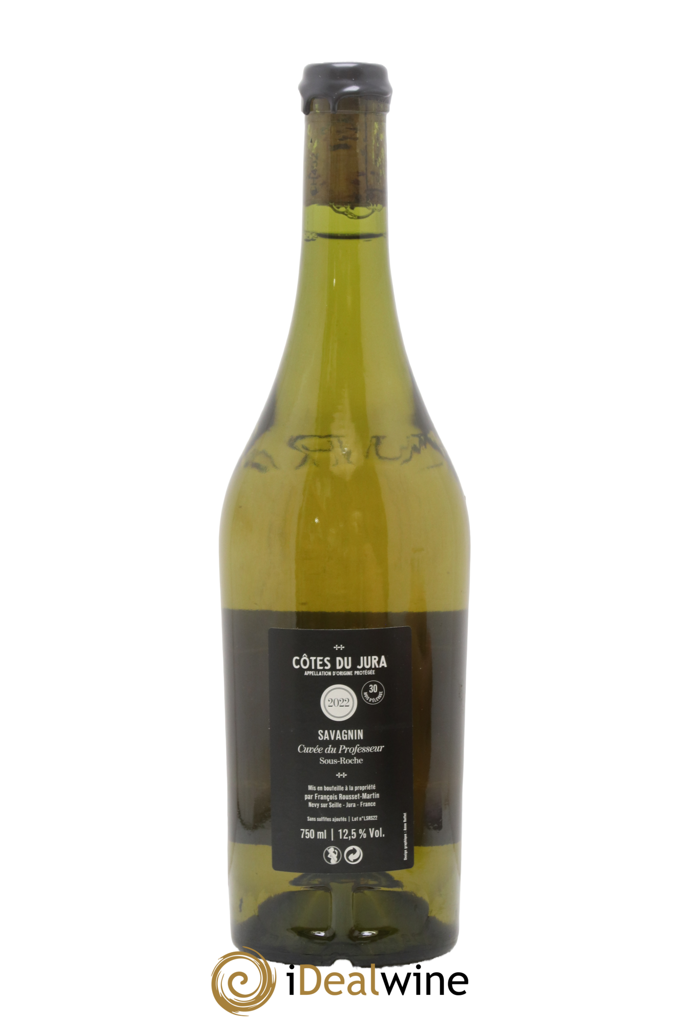 Côtes du Jura Savagnin Cuvée du Professeur François Rousset Martin 2022 - Posten von 1 Flasche - 1