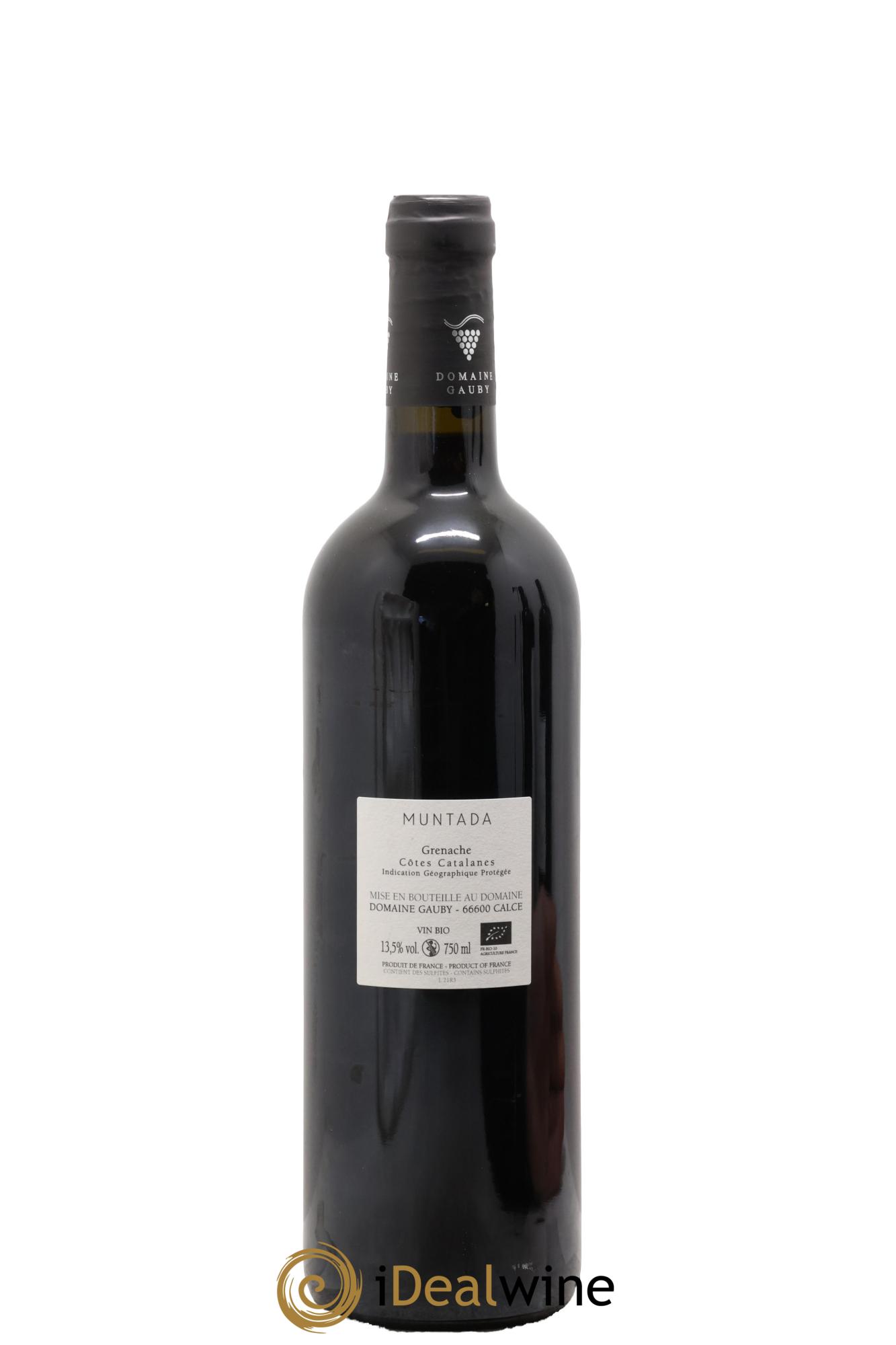 Côtes Catalanes (anciennement Côtes du Roussillon Villages) La Muntada Gauby (Domaine) 2021 - Lot of 1 bottle - 1