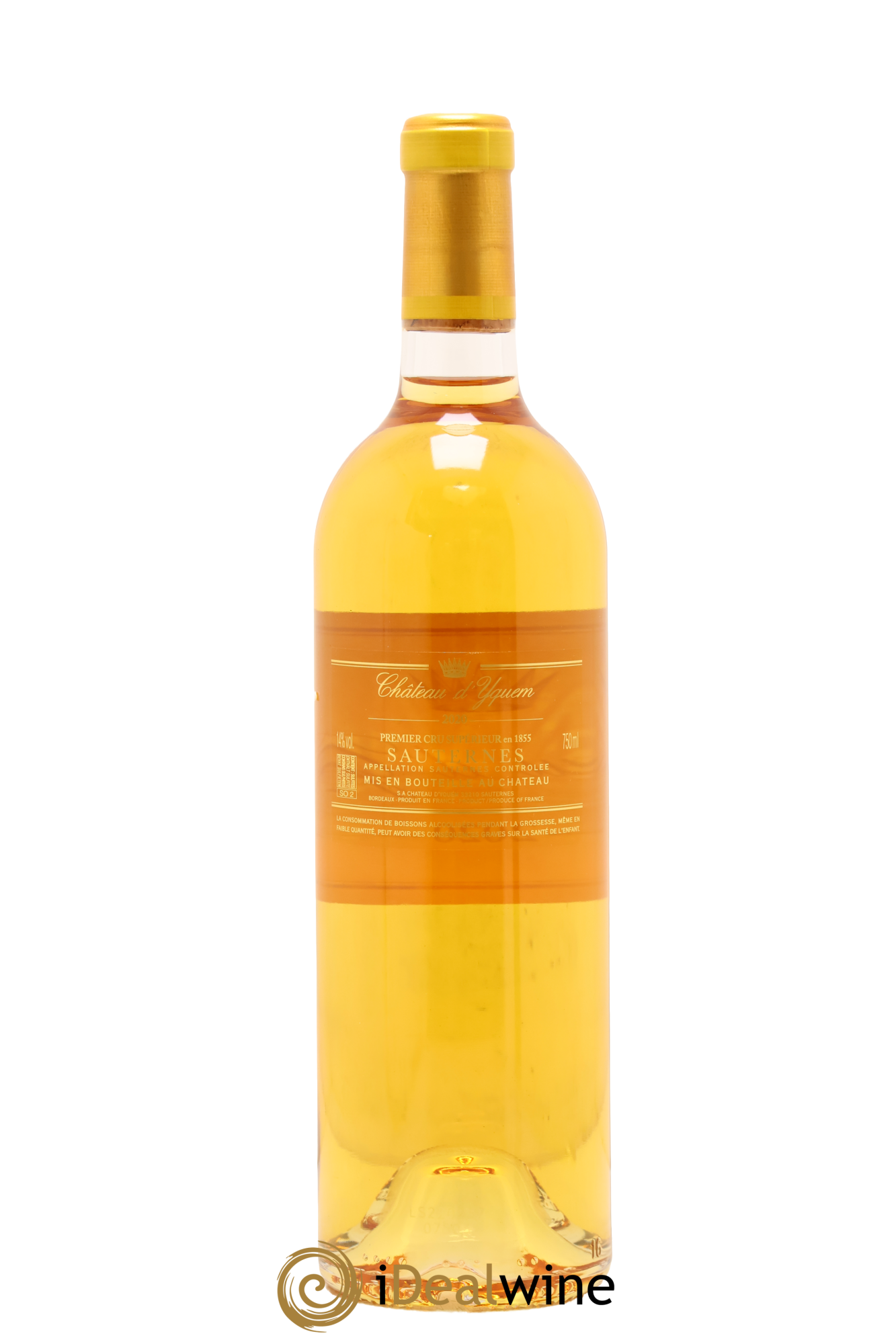 Château d' Yquem 1er Cru Classé Supérieur 2020 - Lot de 1 bouteille - 1