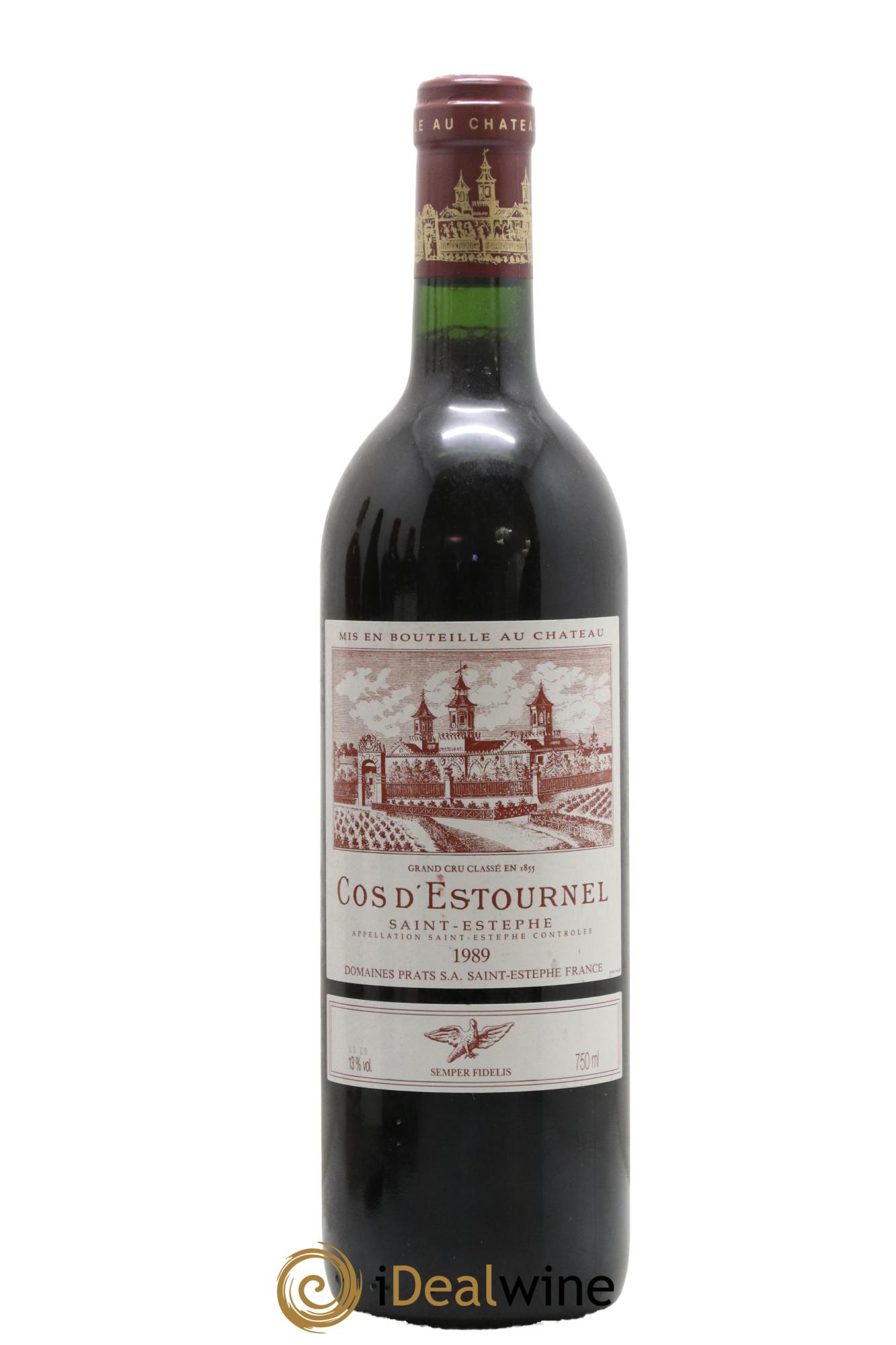 Cos d'Estournel 2ème Grand Cru Classé 1989 - Lot of 1 bottle - 0