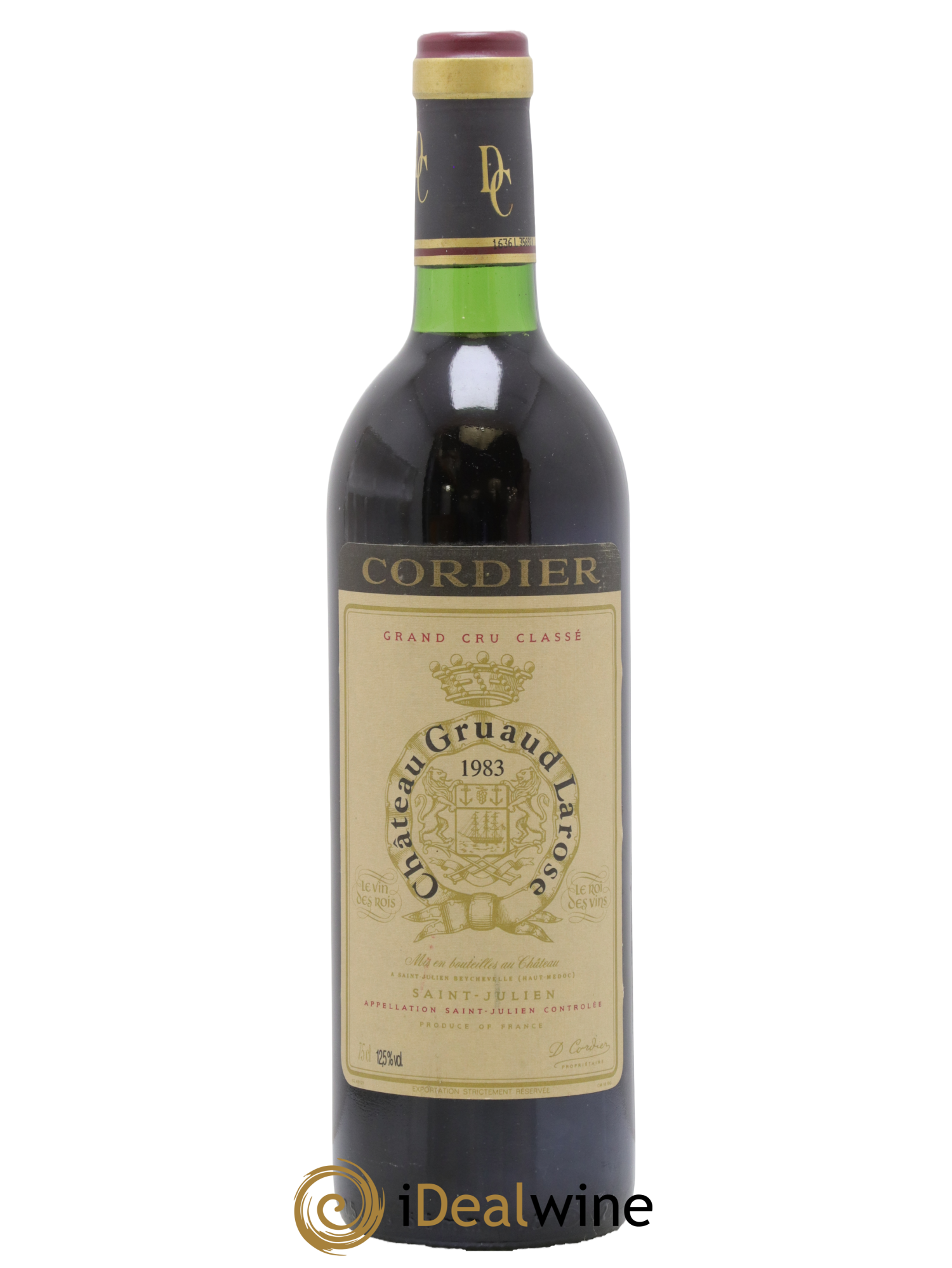 Château Gruaud Larose 2ème Grand Cru Classé 1983 - Lot de 1 bouteille - 0