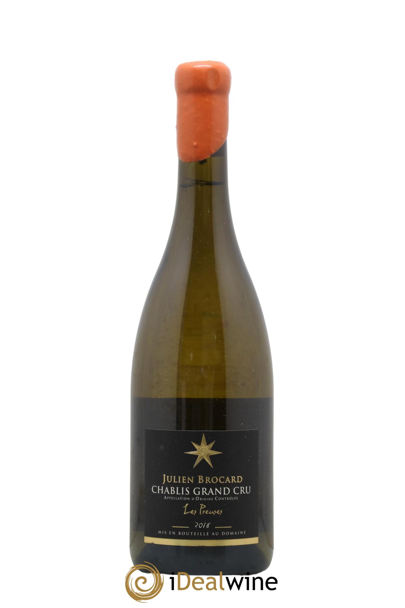 Chablis Grand Cru Les Preuses Julien Brocard 2018 - Lot de 1 bouteille - 0