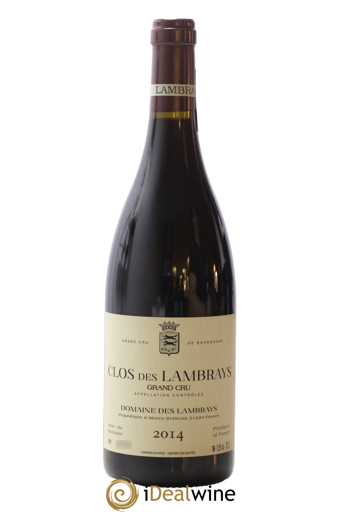 Clos des Lambrays Grand Cru Domaine des Lambrays 2014 - Lote de 1 botella - 0