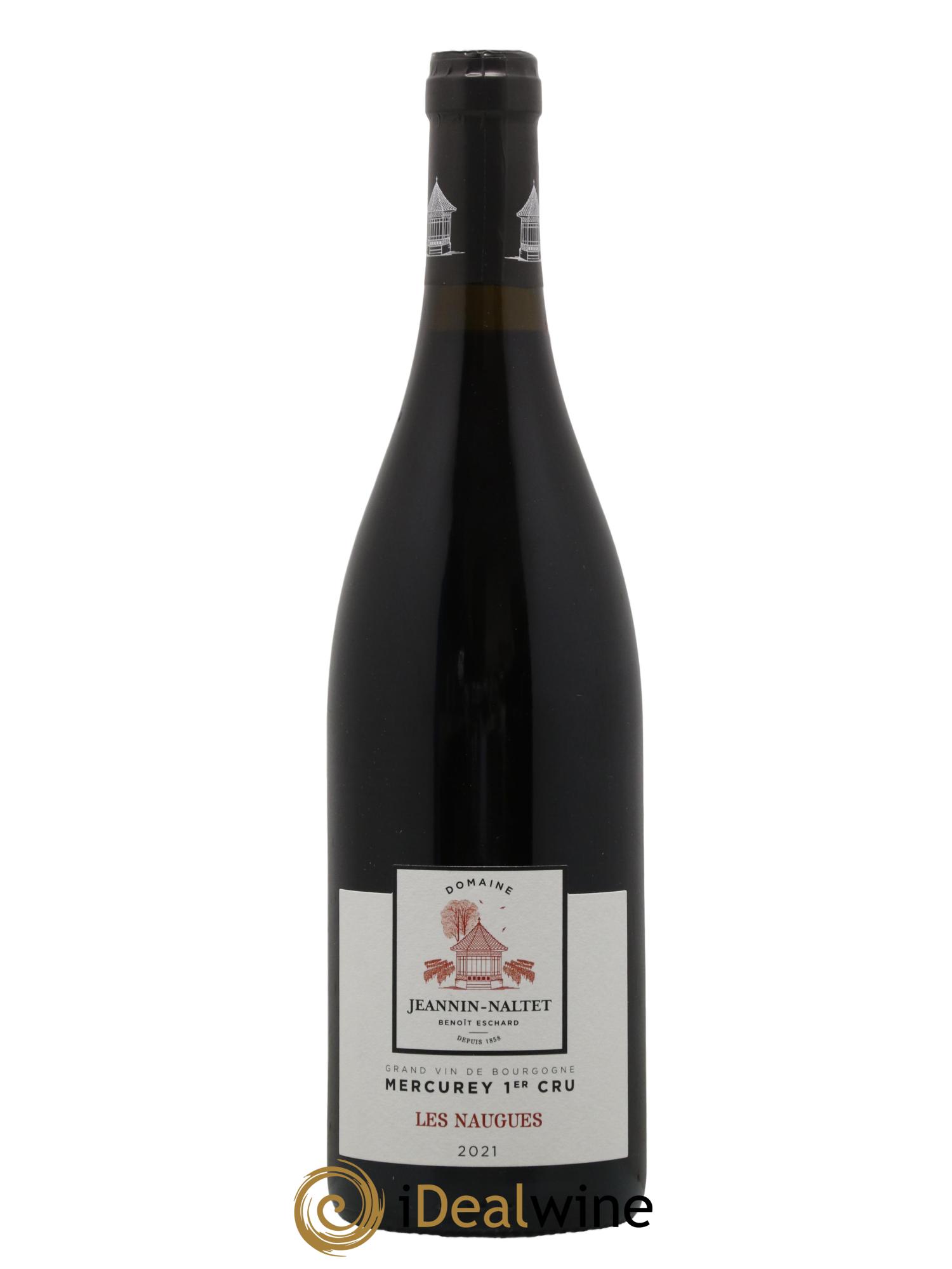 Mercurey 1er Cru Les Naugues Jeannin Naltet 2021 - Lot de 1 bouteille - 0