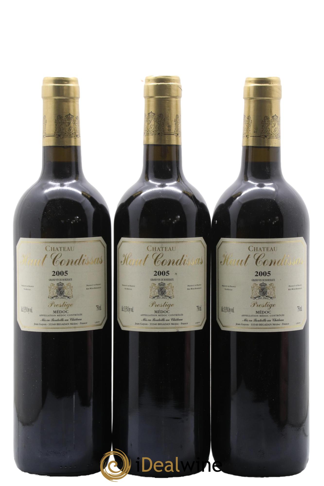 Haut-Condissas 2005 - Posten von 3 Flaschen - 0