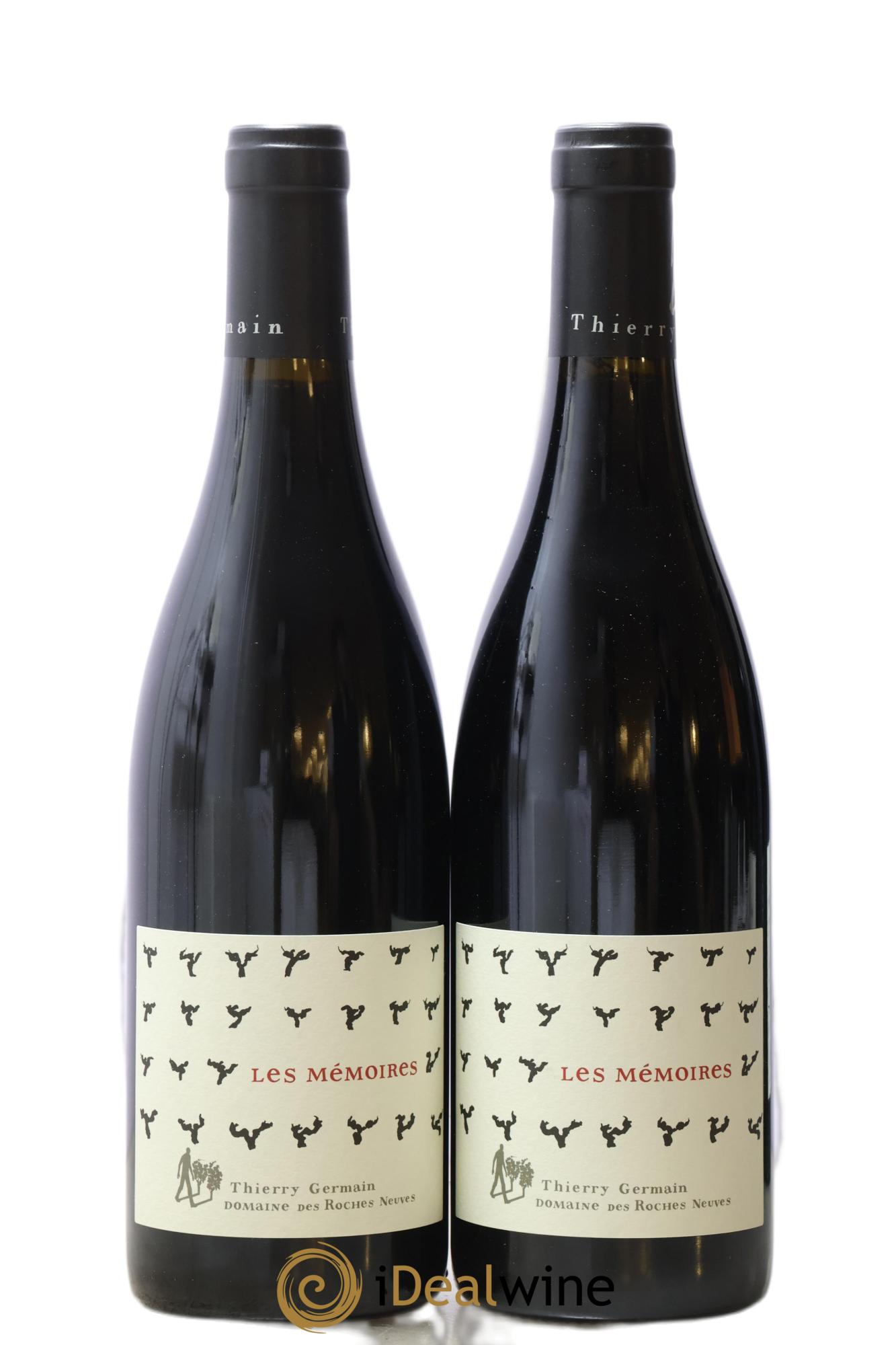 Saumur-Champigny Les Mémoires Domaine des Roches Neuves - Thierry Germain 2018 - Lot de 2 bouteilles - 0