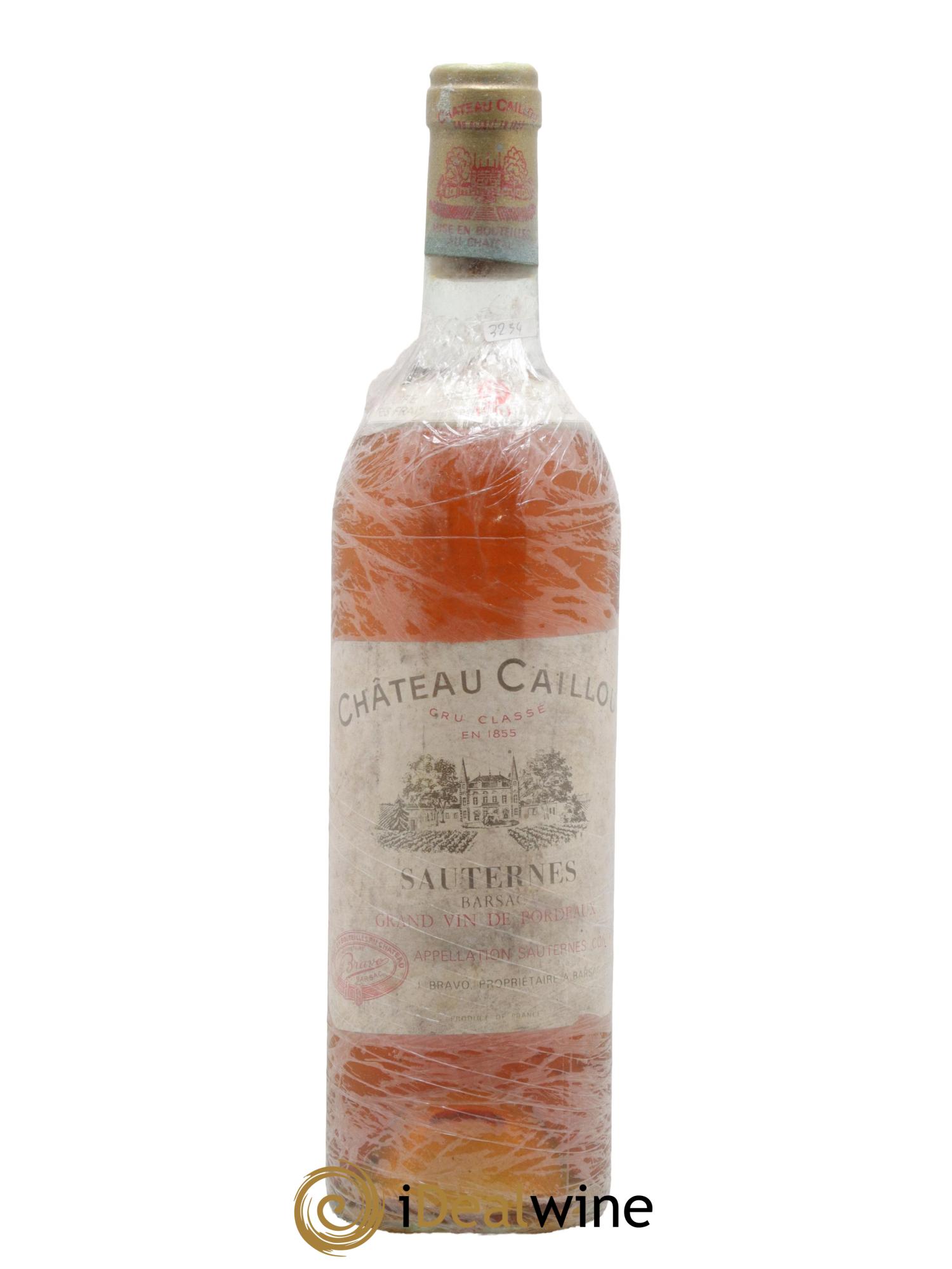 Château Caillou 2ème Grand Cru Classé 1961 - Lotto di 1 bottiglia - 0