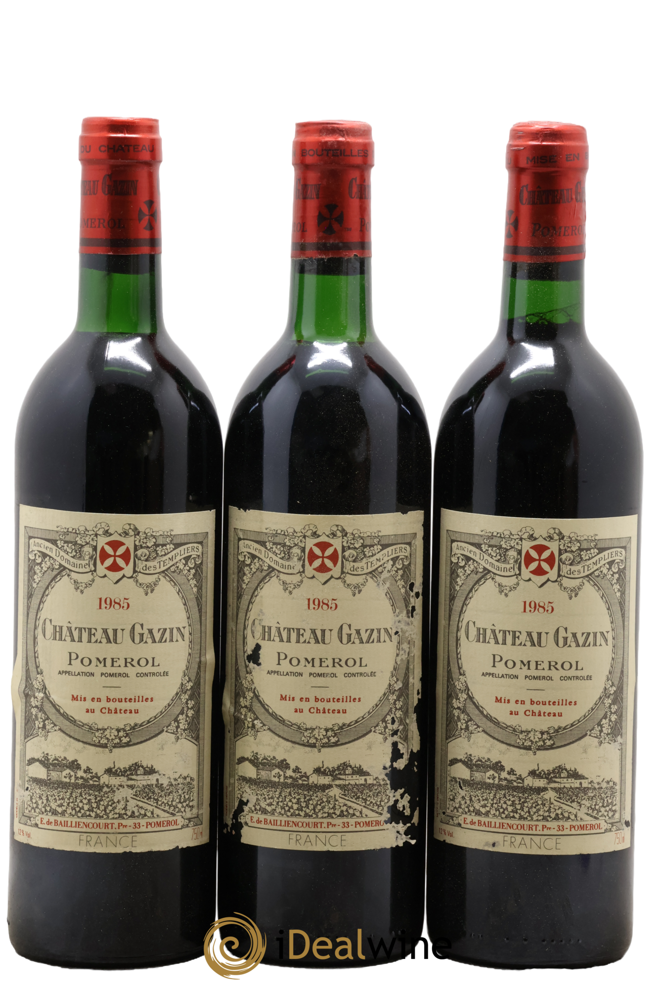 Château Gazin 1985 - Lotto di 12 bottiglie - 3