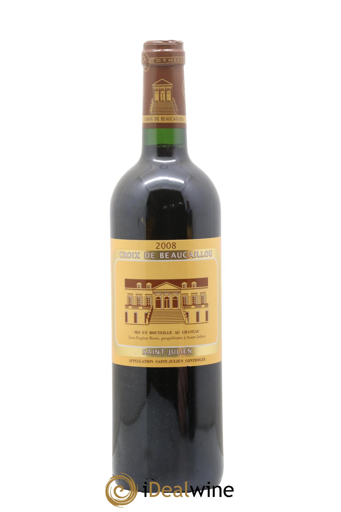 La Croix de Beaucaillou Second Vin 2008 - Lot of 1 bottle - 0