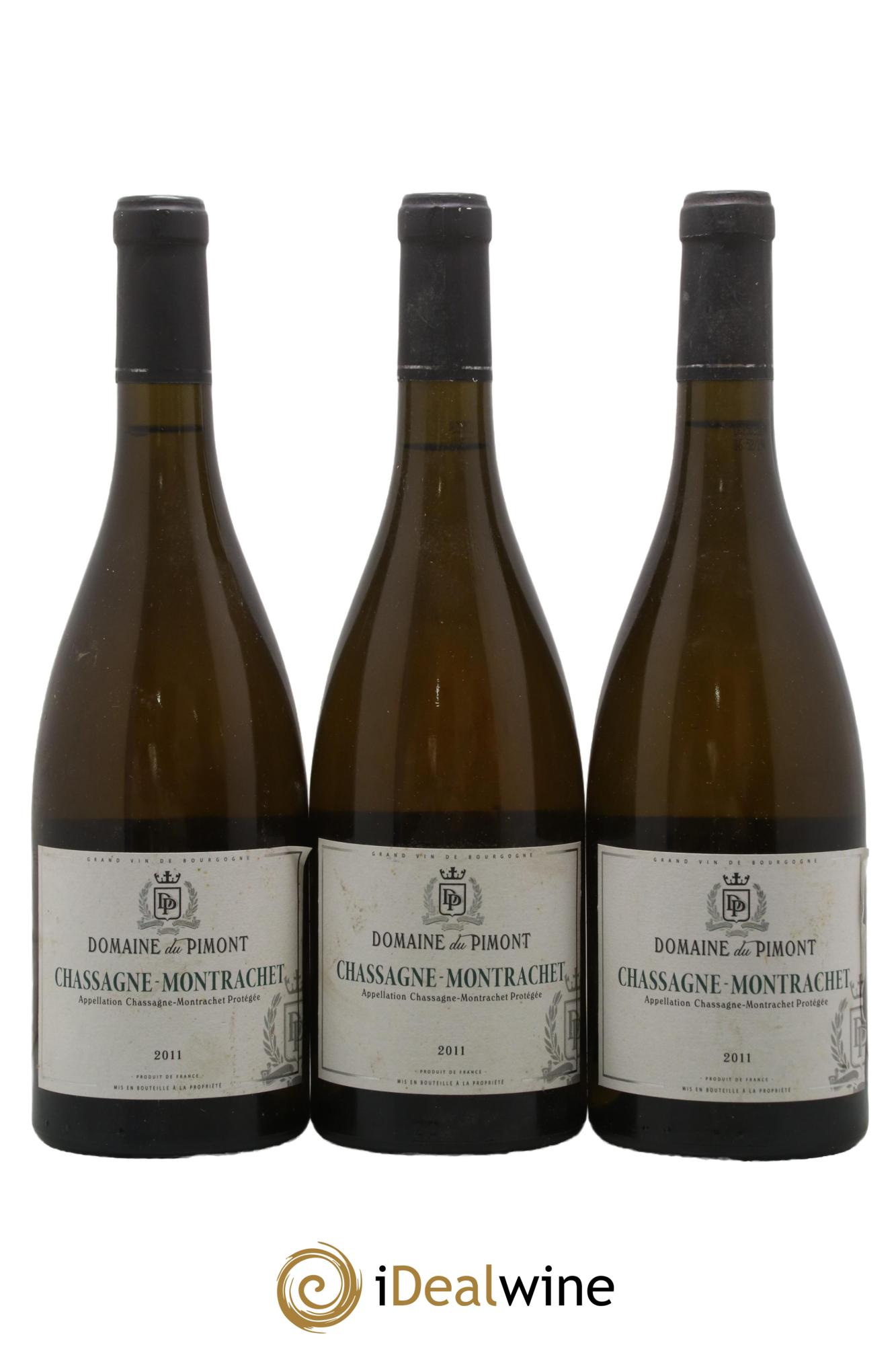 Chassagne-Montrachet Domaine Du Pimont 2014 - Lot de 3 bouteilles - 0