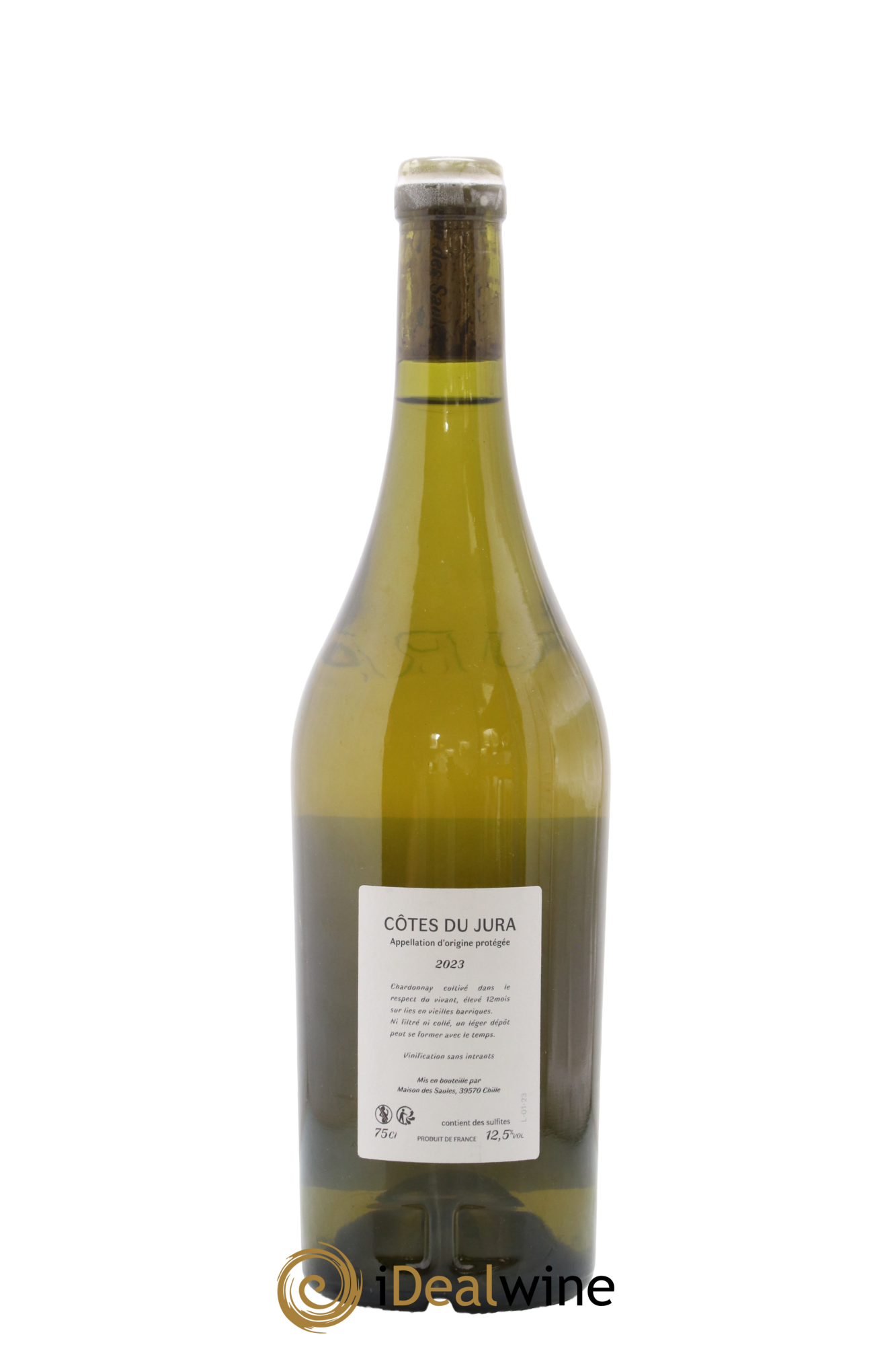 Côtes du Jura Chardonnay La Madeleine Maison des Saules 2023 - Lot de 1 bouteille - 1
