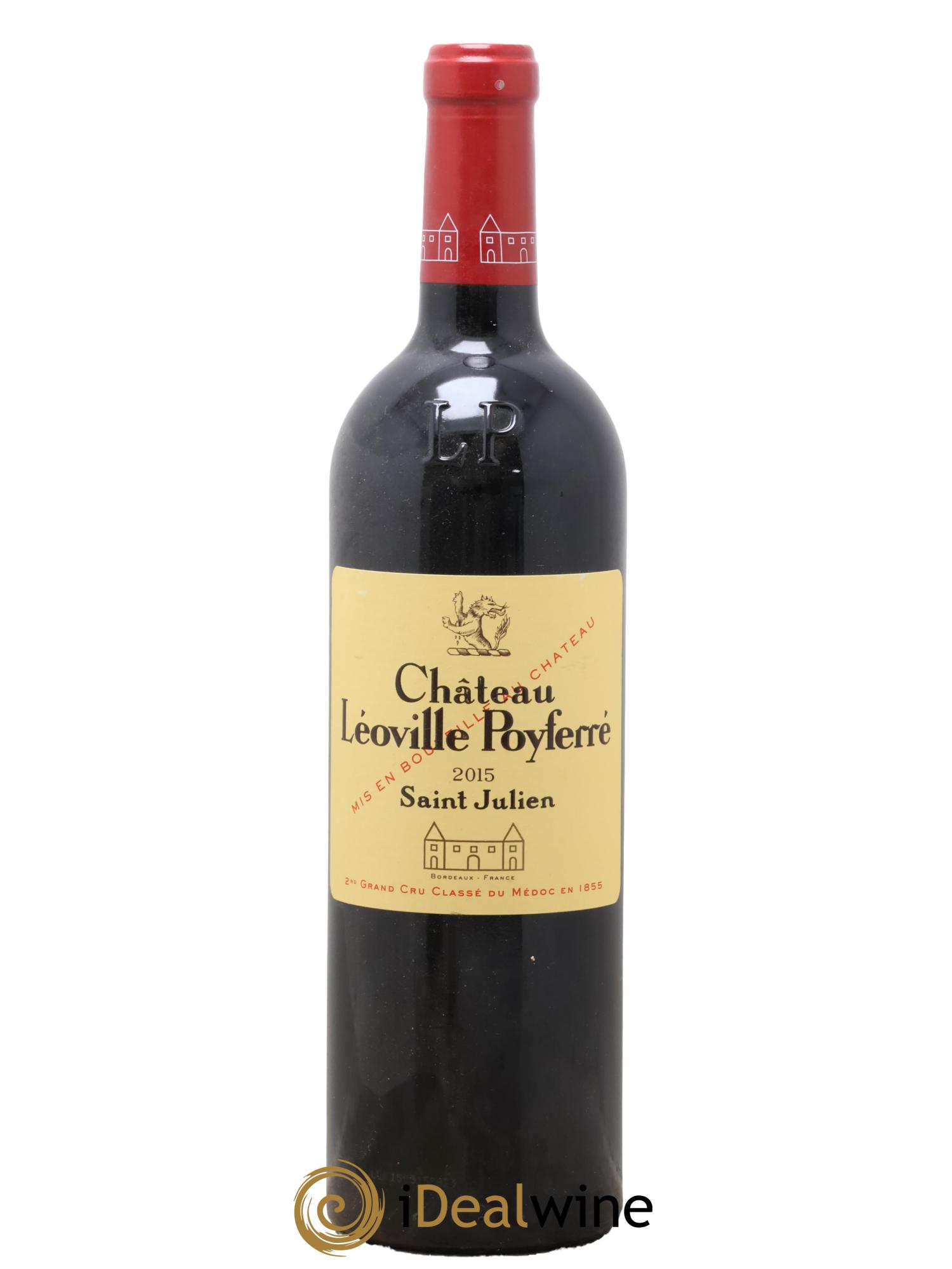 Château Léoville Poyferré 2ème Grand Cru Classé 2015 - Lot de 1 bouteille - 0