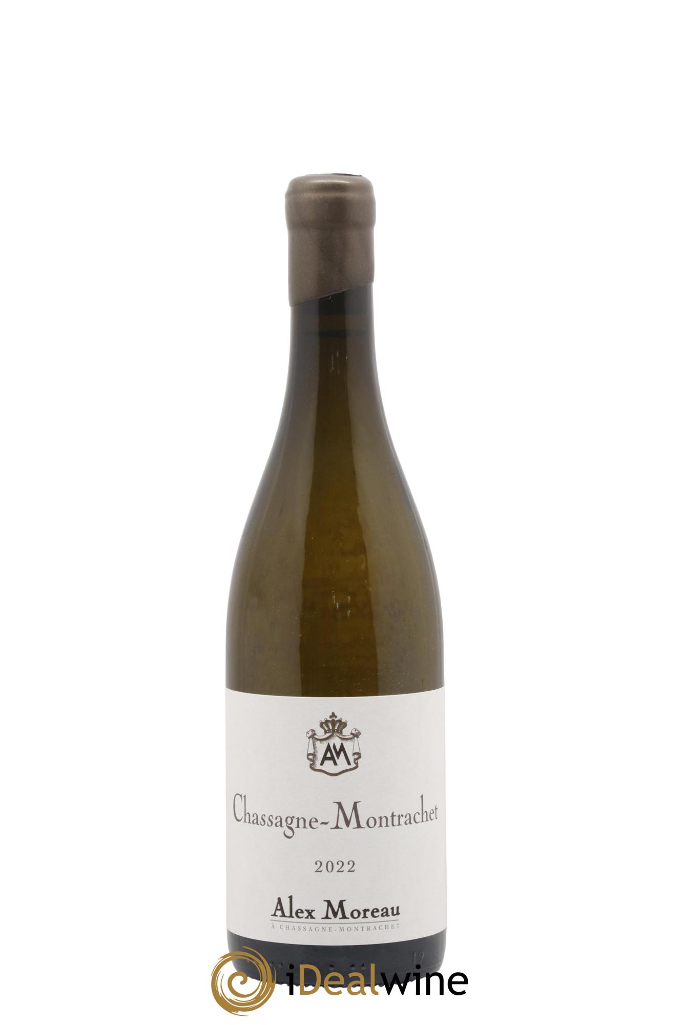 Chassagne-Montrachet Alex Moreau 2022 - Posten von 1 Flasche - 0