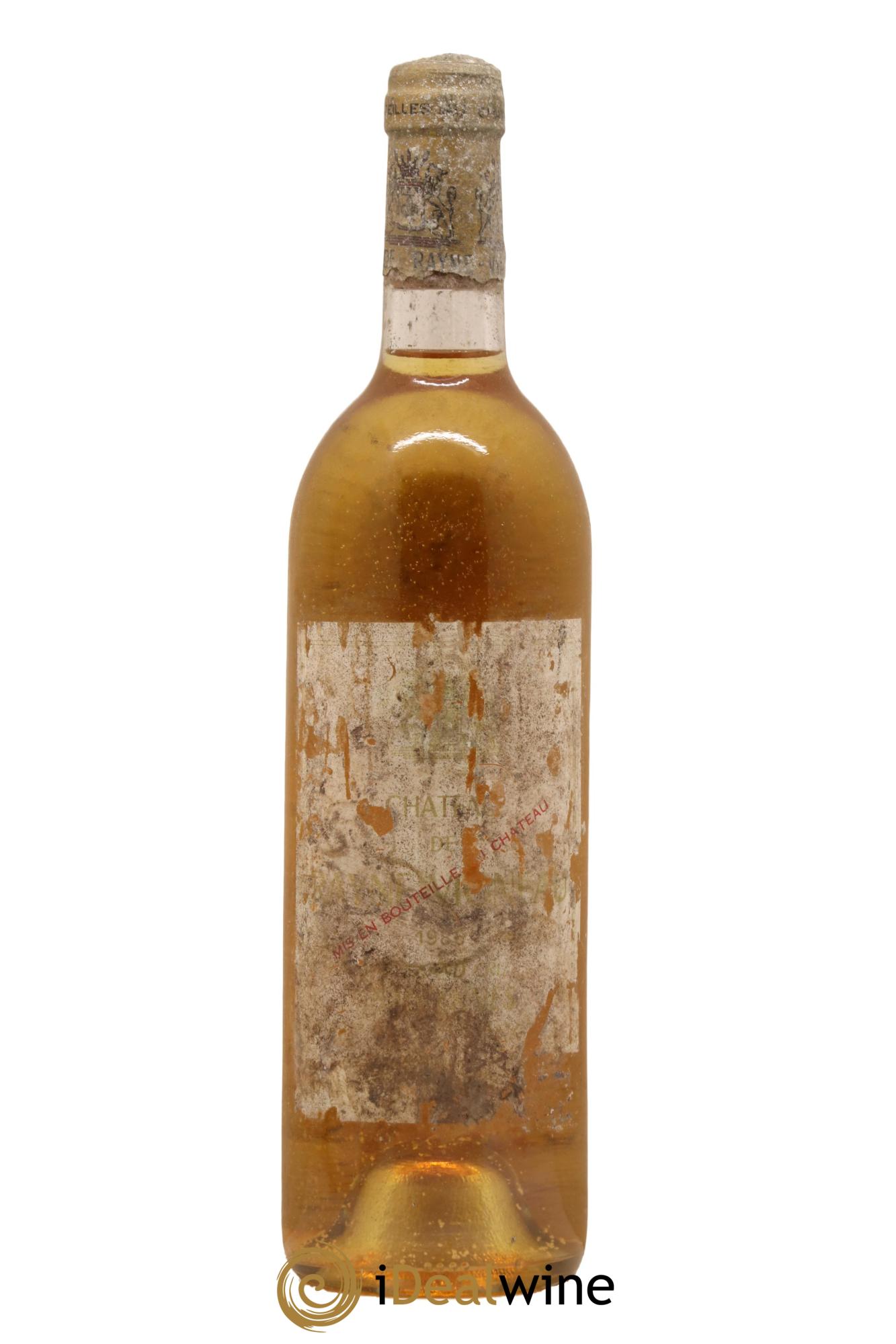 Château de Rayne Vigneau 1er Grand Cru Classé 1986 - Lotto di 1 bottiglia - 0