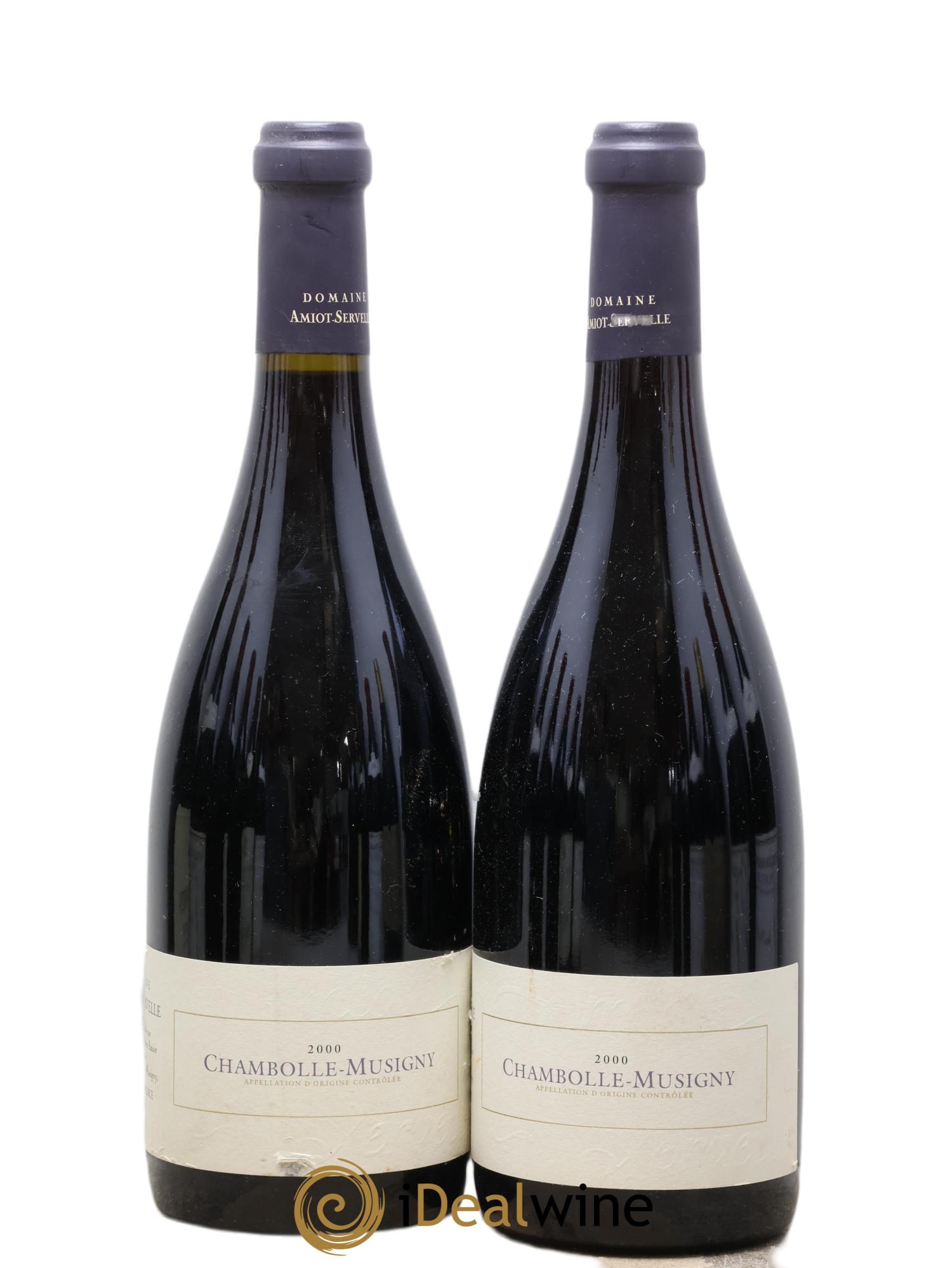 Chambolle-Musigny Amiot-Servelle 2000 - Lotto di 2 bottiglie - 0